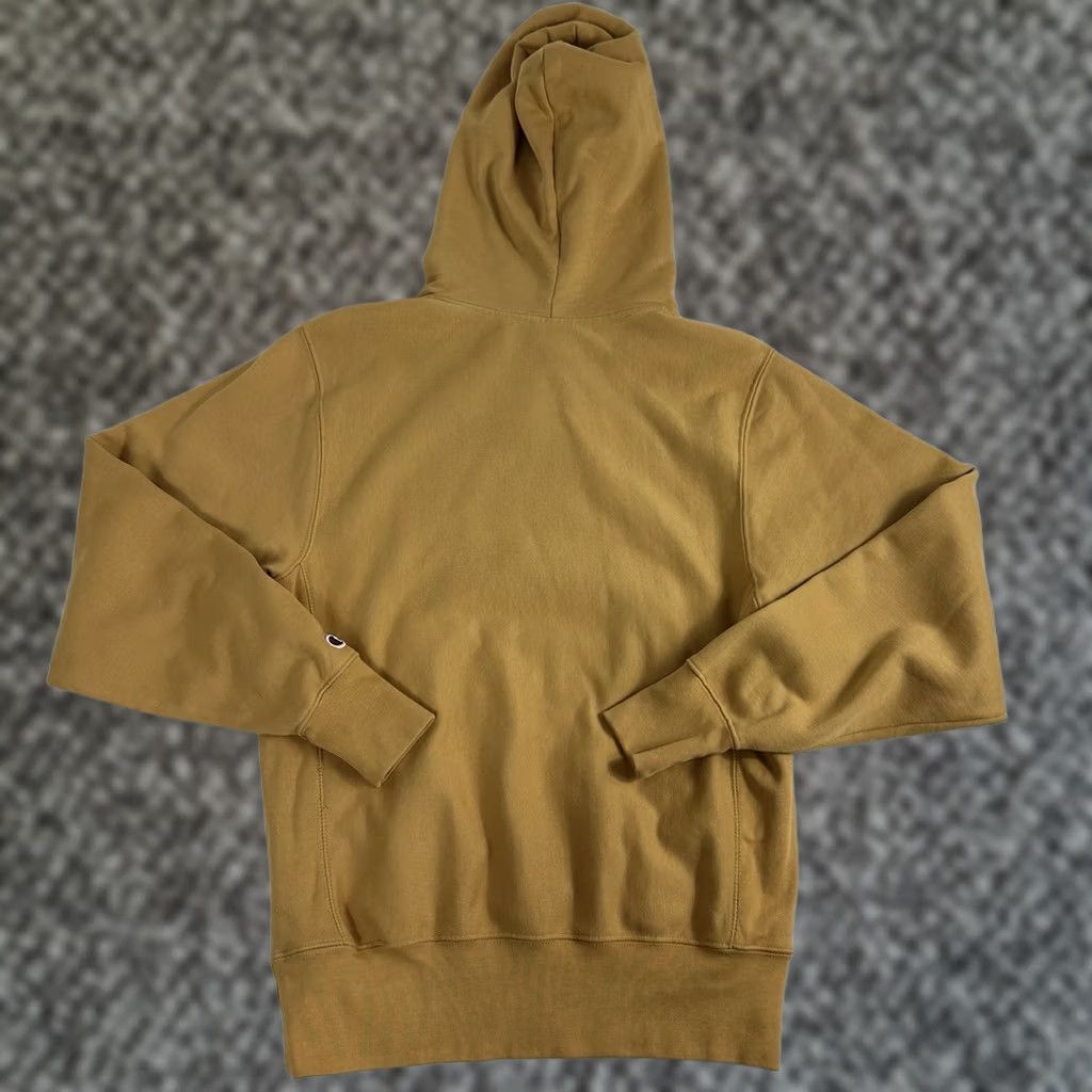 Champion VINTAGE Champion Reverse Weave Hoodie Sweatshirt Mens Small Brown Thick Pullover Hooded Logo Sweatshirt Men USA Size US S / EU 44-46 / 1 - 1 Thumbnail