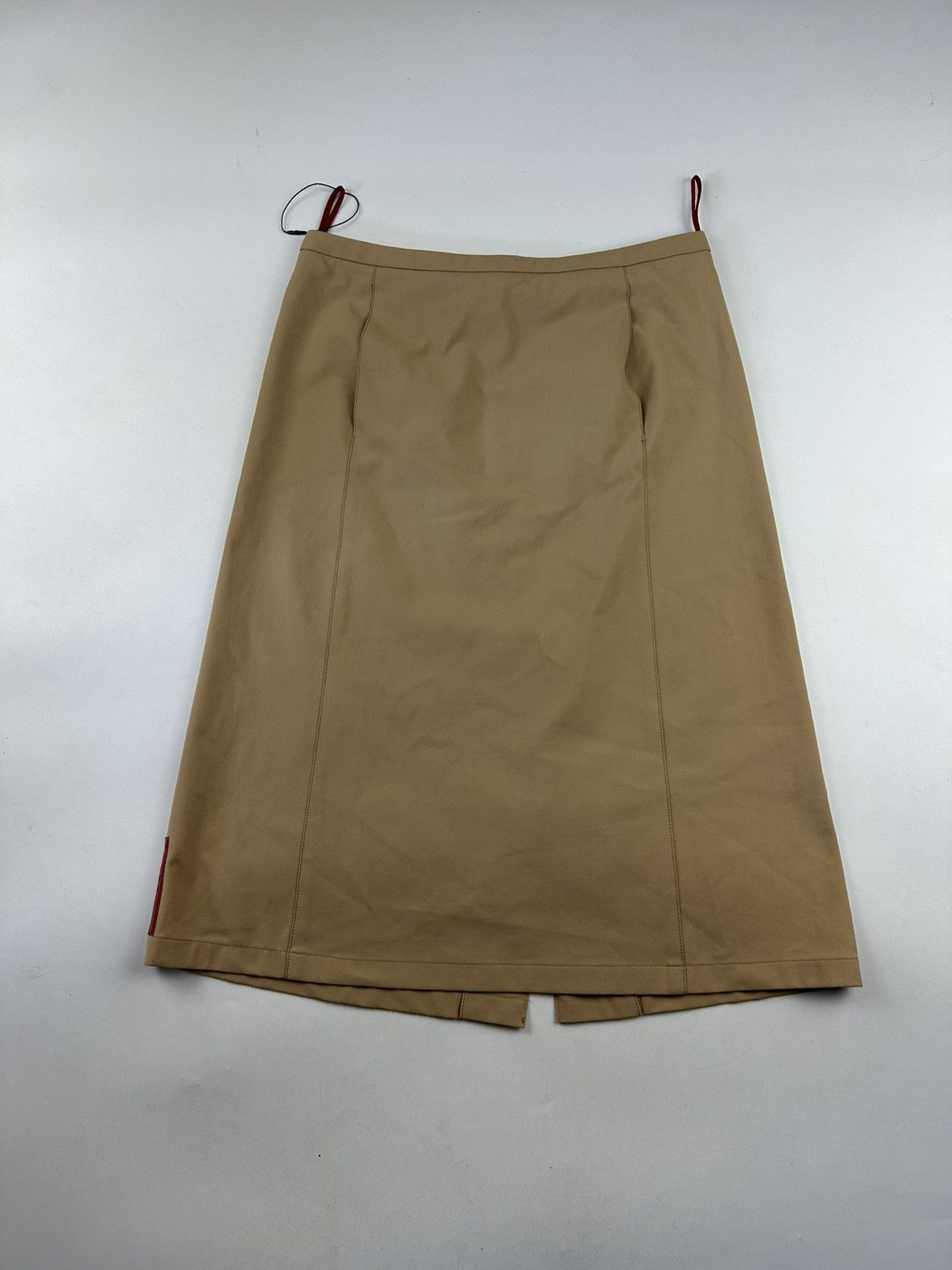 Prada Prada red tab skirt Size 28" / US 6 / IT 42 - 1 Thumbnail