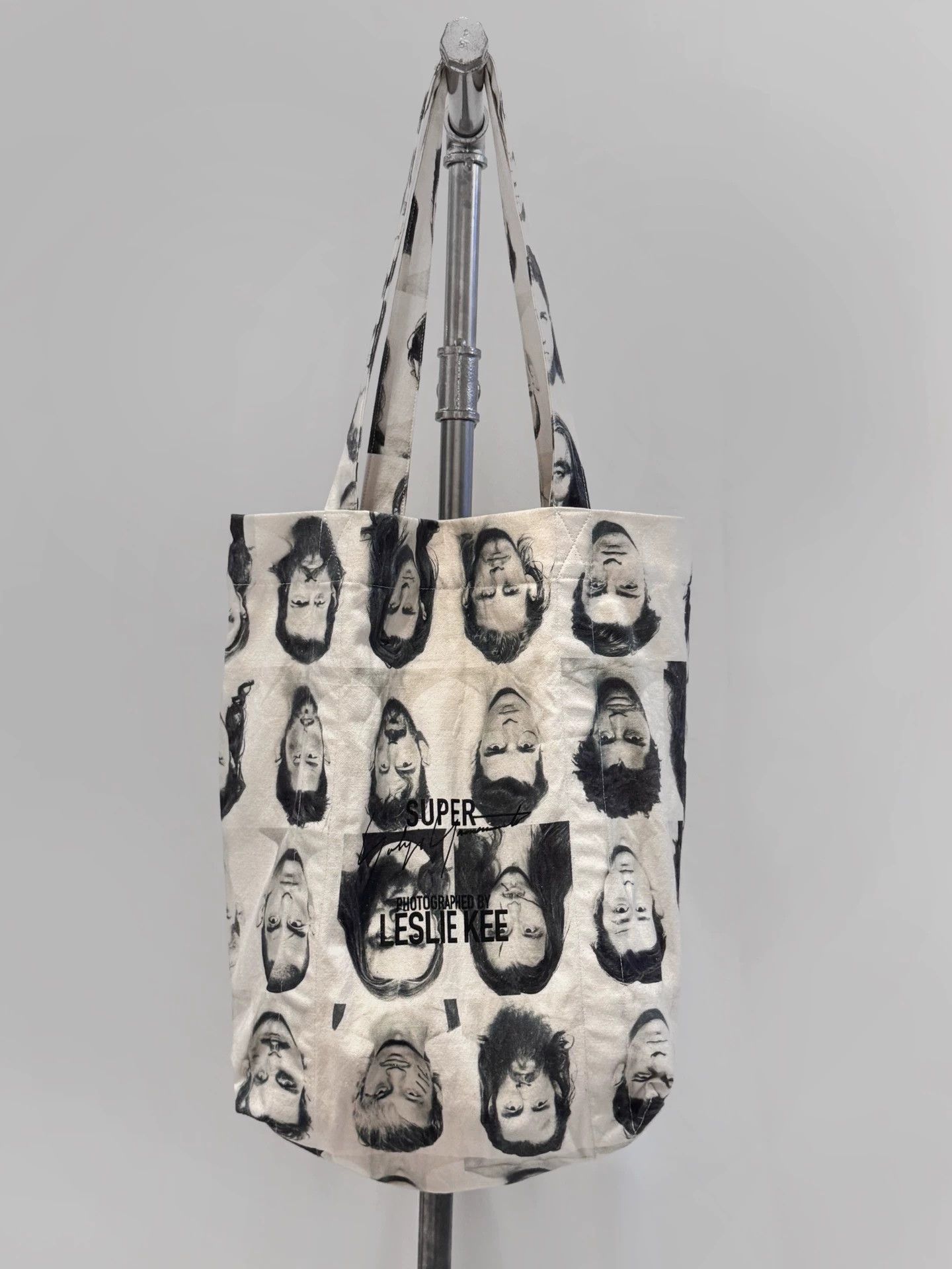 Yohji Yamamoto Yohji Yamamoto Portrait Canvas Shoulder Bag - -DMC Size ONE SIZE - 1 Thumbnail