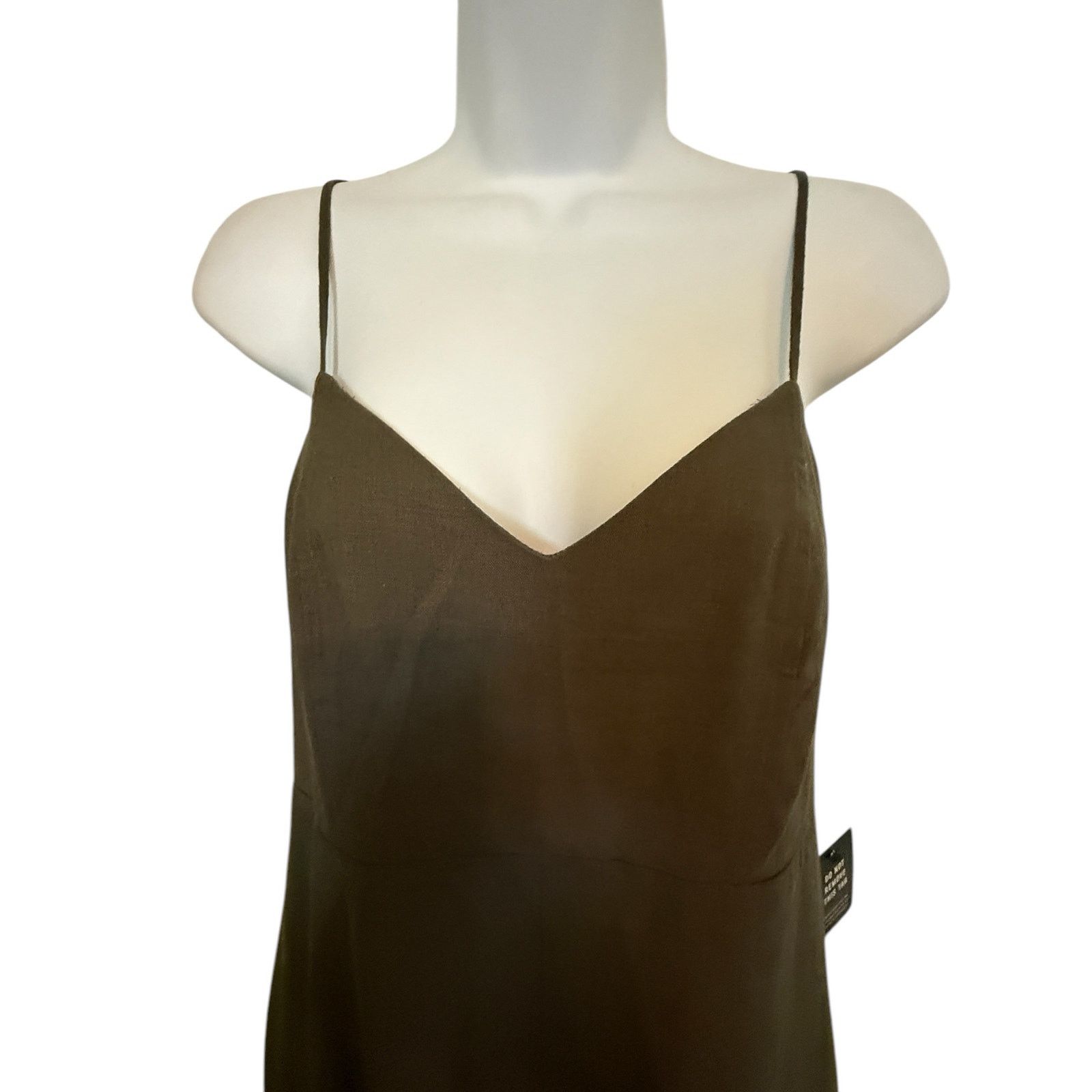 Express NWT Expres Oliver Green cami Jumpsuit. XS Size 27" / US 4 / IT 40 - 10 Thumbnail