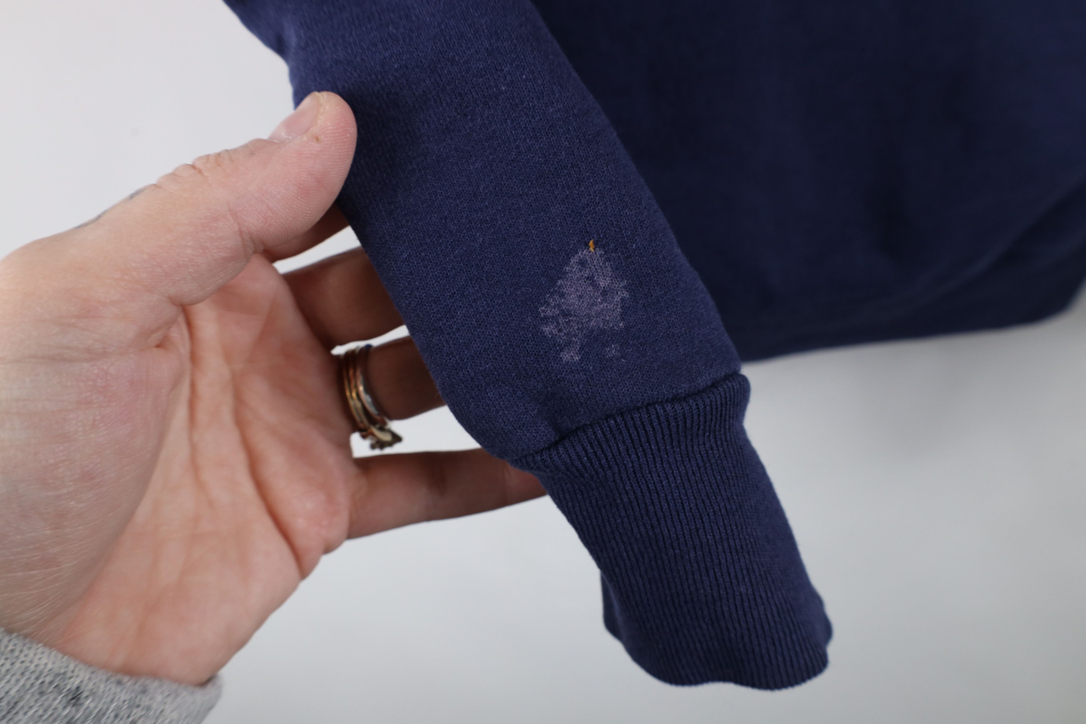 Starter × Vintage Vintage 90s Starter Spell Out Crewneck Sweatshirt Blue Size US M / EU 48-50 / 2 - 6 Thumbnail