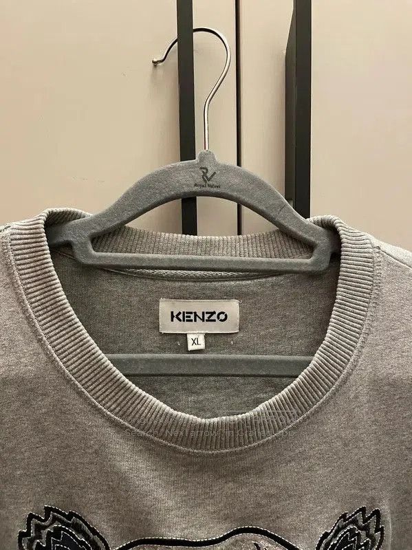 Kenzo KENZO Gray Cotton Men’s Sweatshirt . Size US XL / EU 56 / 4 - 4 Thumbnail
