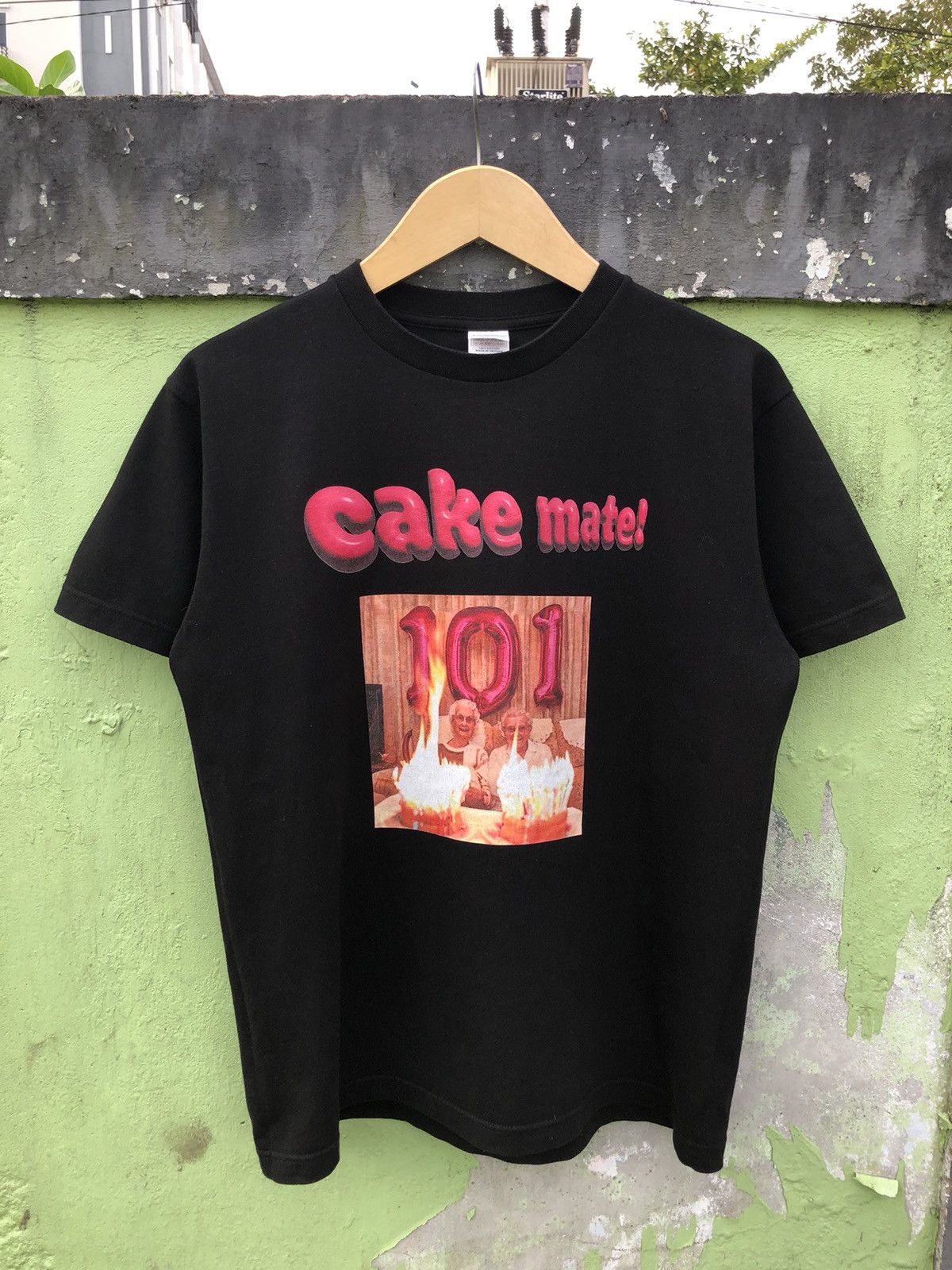 Japanese Brand Cake Mate! Graphic Tshirt Long Lasting Bestie Potrait Size US M / EU 48-50 / 2 - 1 Thumbnail