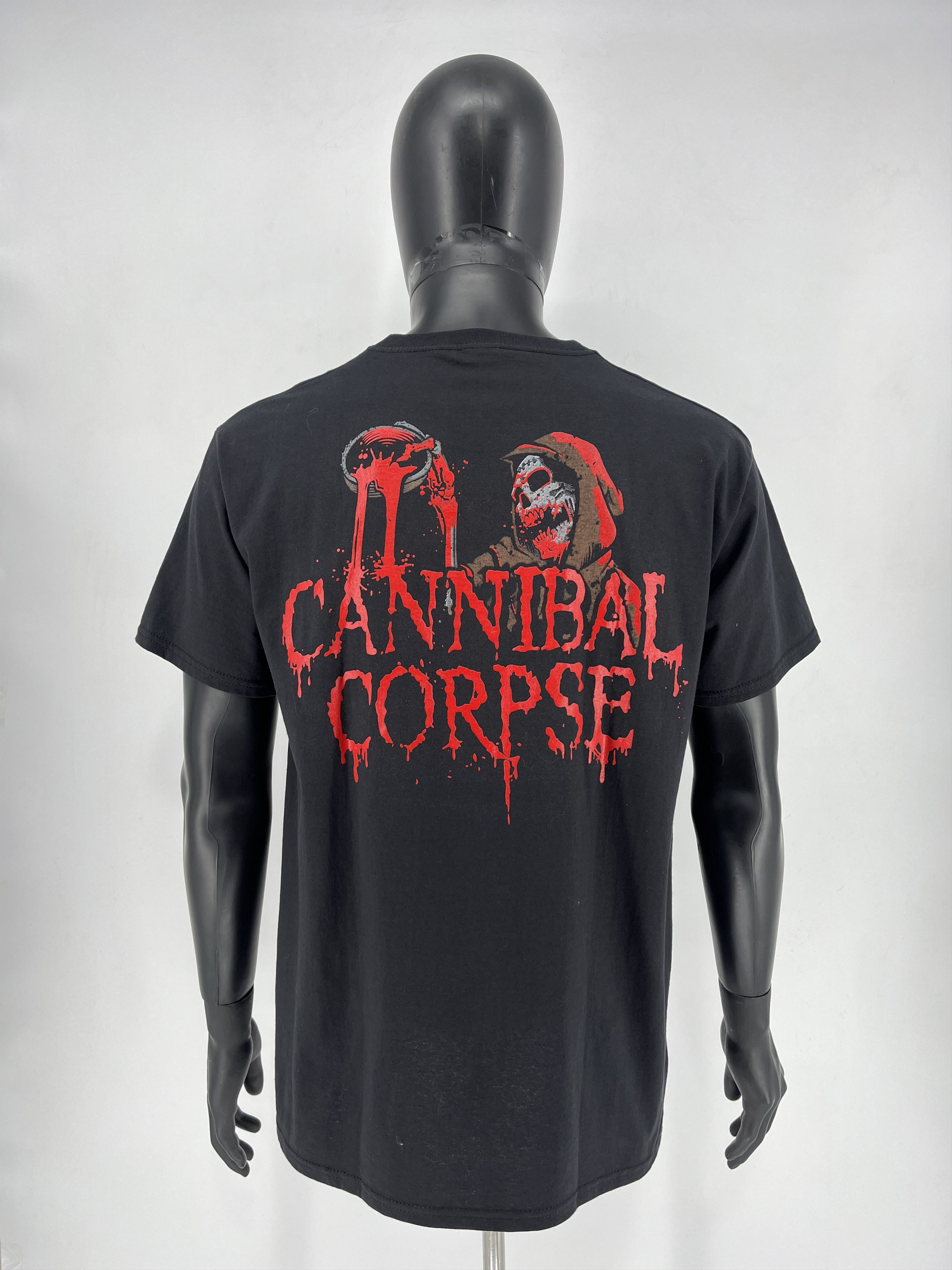 Band Tees Vintage Y2K Cannibal Corpse (Napalm Death Cradle Filth Size US XL / EU 56 / 4 - 7 Thumbnail