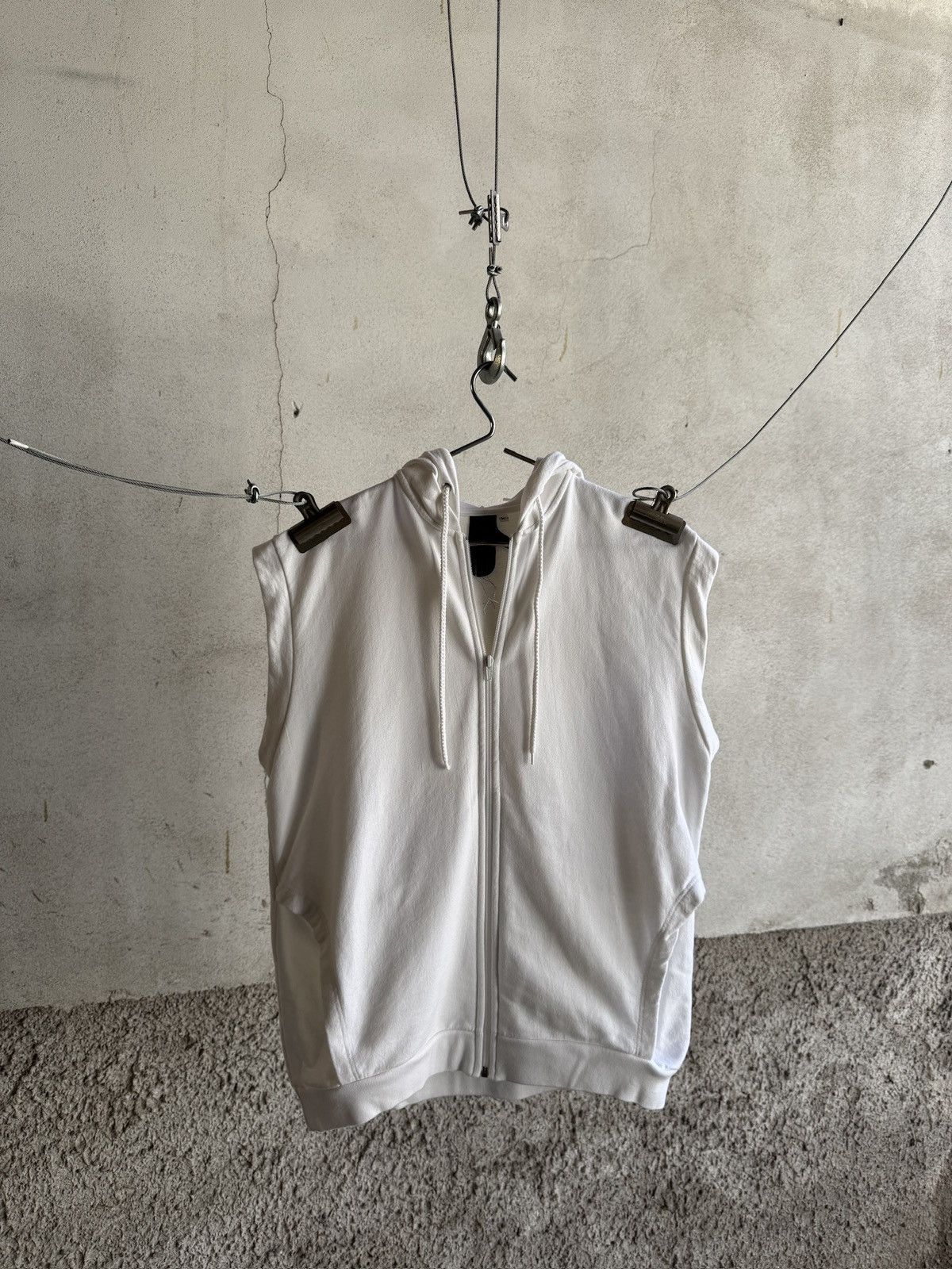 Bernhard Willhelm Bernhard Willhelm Sleeveless "Polo Parody" Hoodie Size US M / EU 48-50 / 2 - 2 Thumbnail