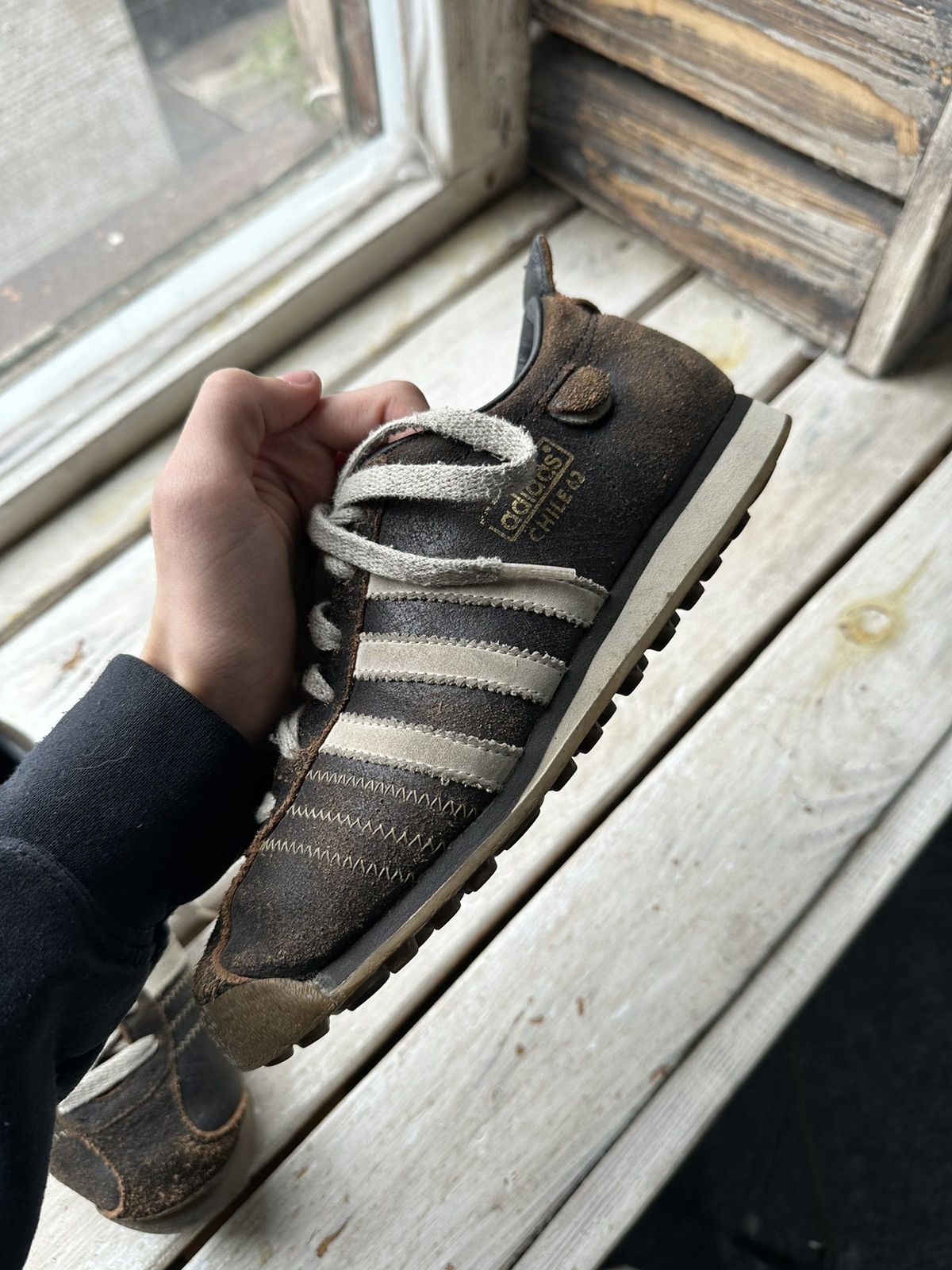 Adidas × Vintage 🚨Vintage Rare Sneakers Adidas Chile 62 ARHIVE GERMANY SHOES Size US 5 / IT 35 - 11 Thumbnail