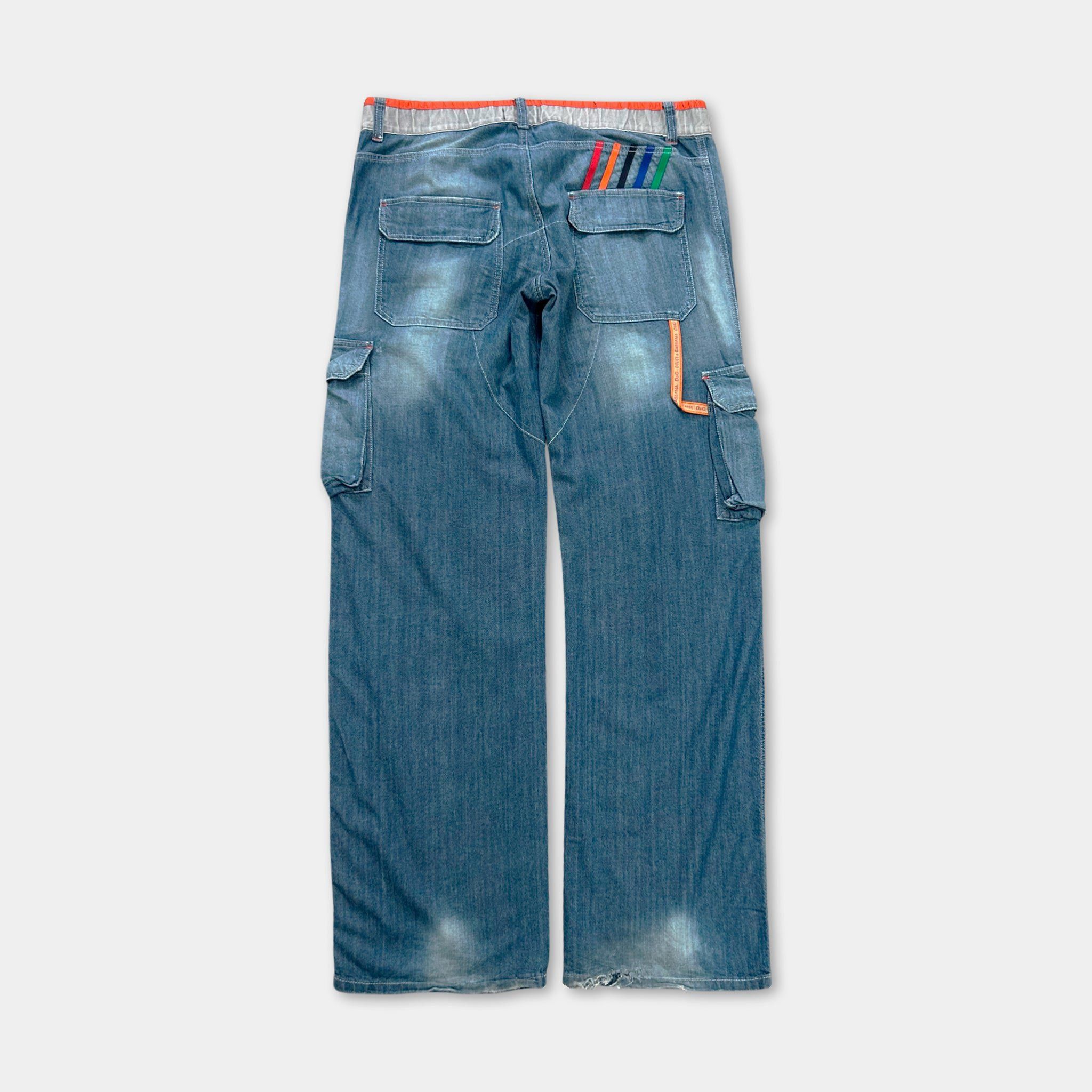 Dolce & Gabbana Dolce & Gabbana Cargo Denim Pants Size US 36 / EU 52 - 4 Thumbnail