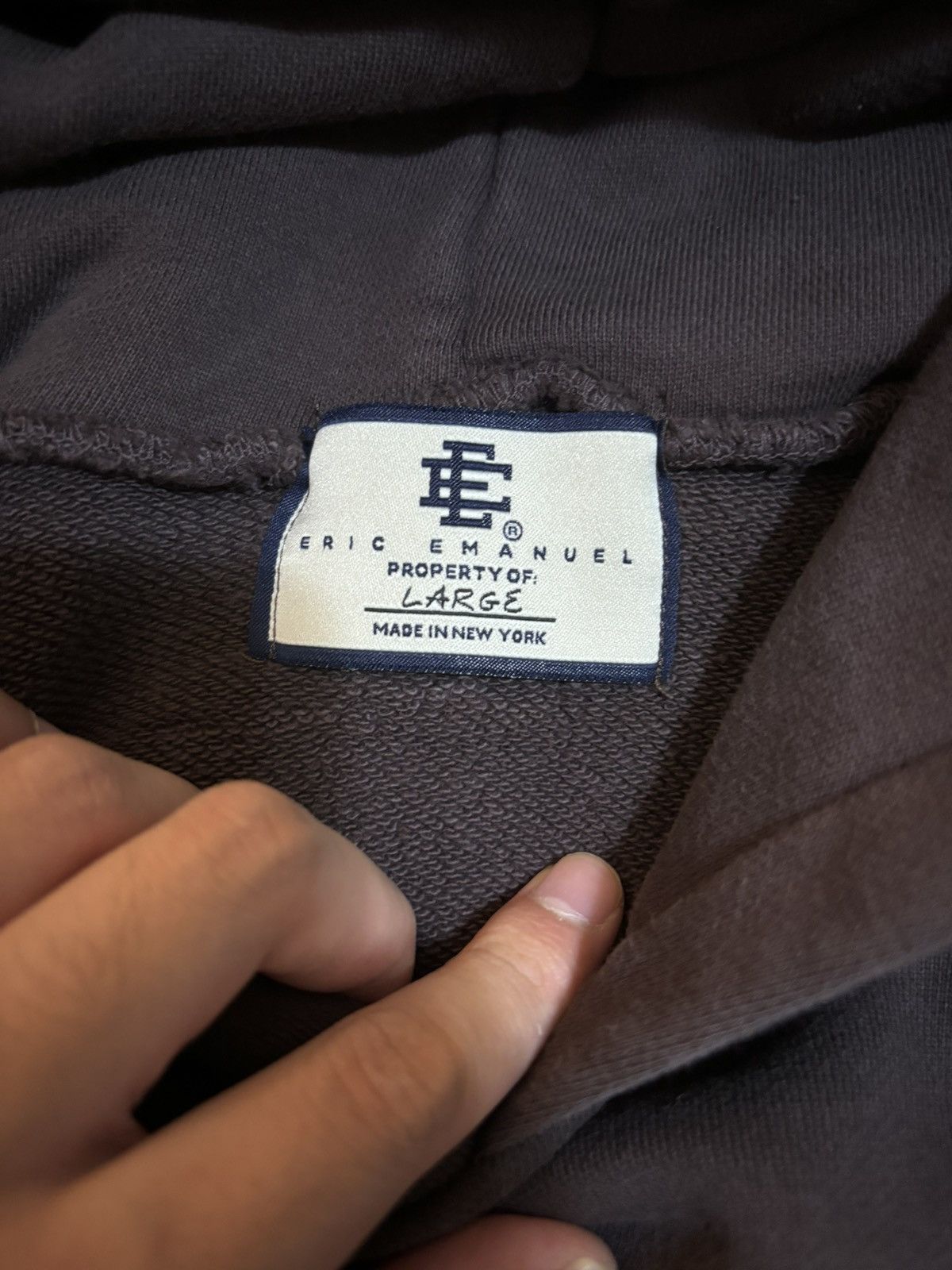 Eric Emanuel Eric Emmanuel Brown Hoodie Size US L / EU 52-54 / 3 - 2 Thumbnail