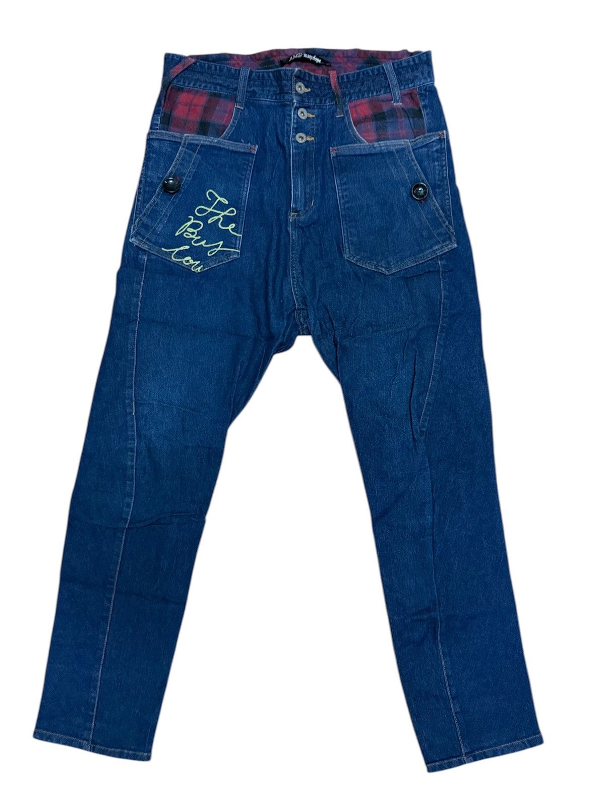 AMP AMP Manydope Denim Cargo Pants / Urban Style / Streetwear Size US 32 / EU 48 - 1 Thumbnail