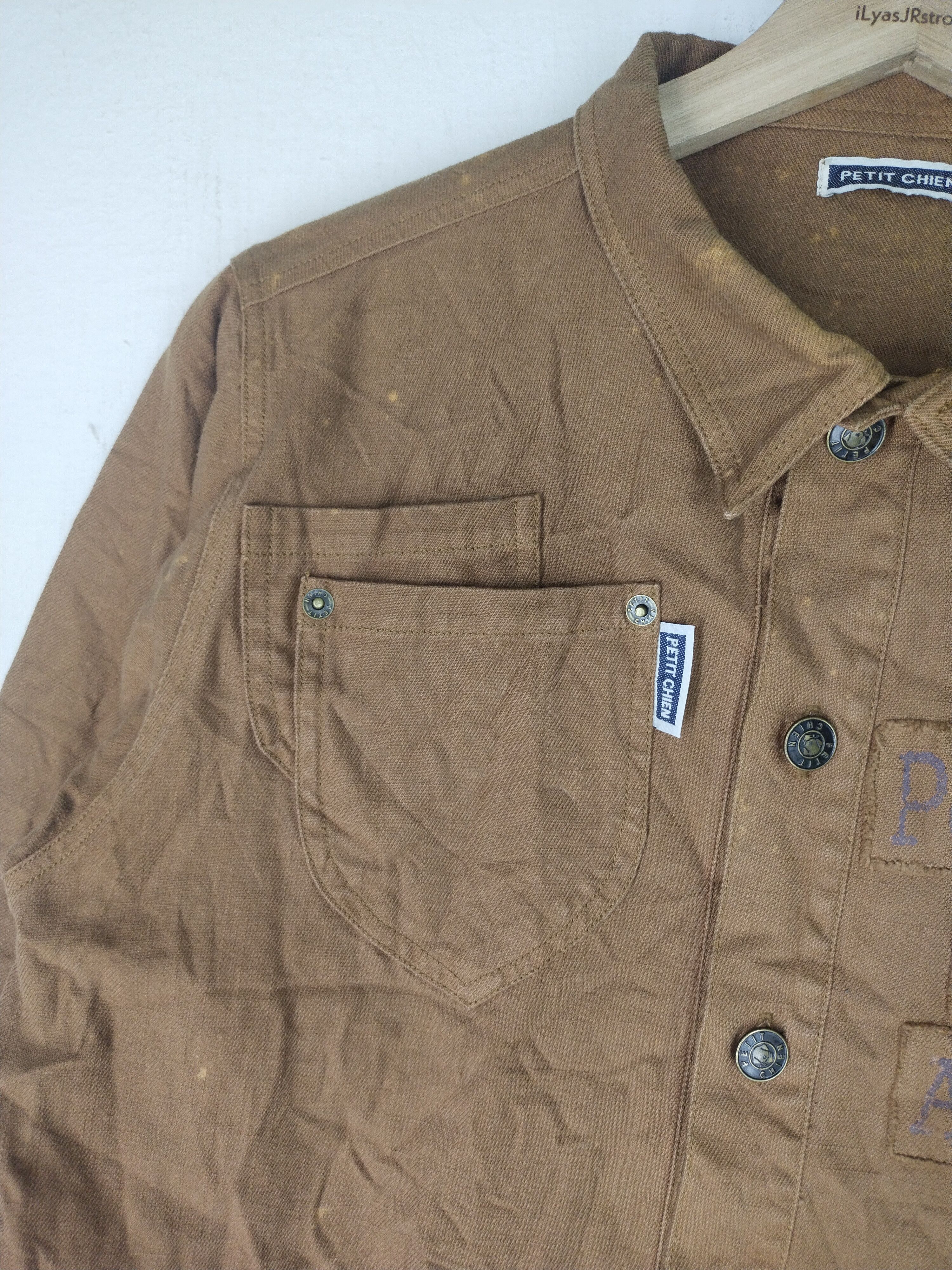 If Six Was Nine × Japanese Brand × Le Grande Bleu (L.G.B.) Vintage Petit Shien Natural Adventure Denim Jacket Size US M / EU 48-50 / 2 - 5 Thumbnail