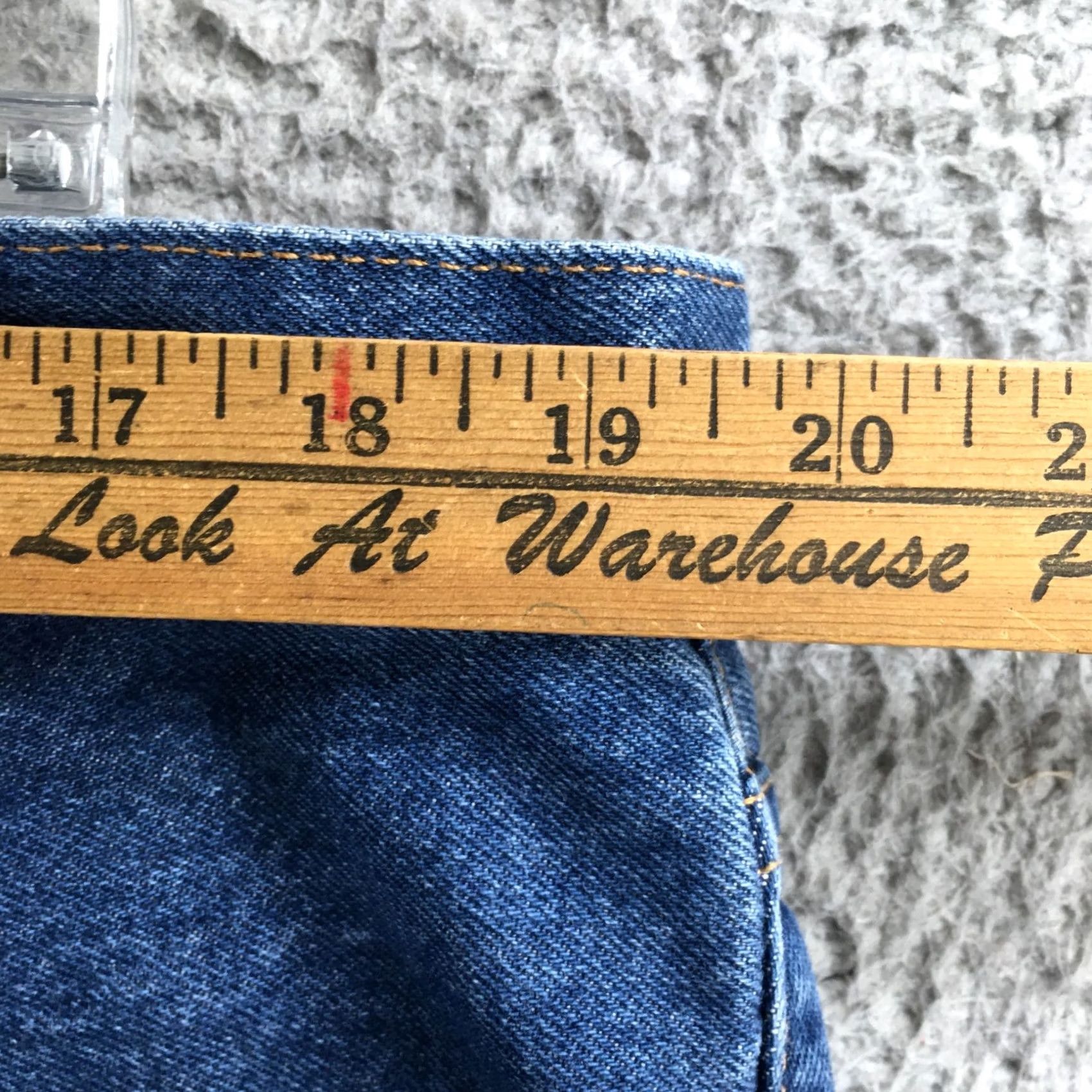 Eddie Bauer Eddie Bauer Jeans Mens 38x30 Blue Straight Leg Zip Fly Relaxed Cotton Denim Shirt? Size US 38 / EU 54 - 6 Thumbnail