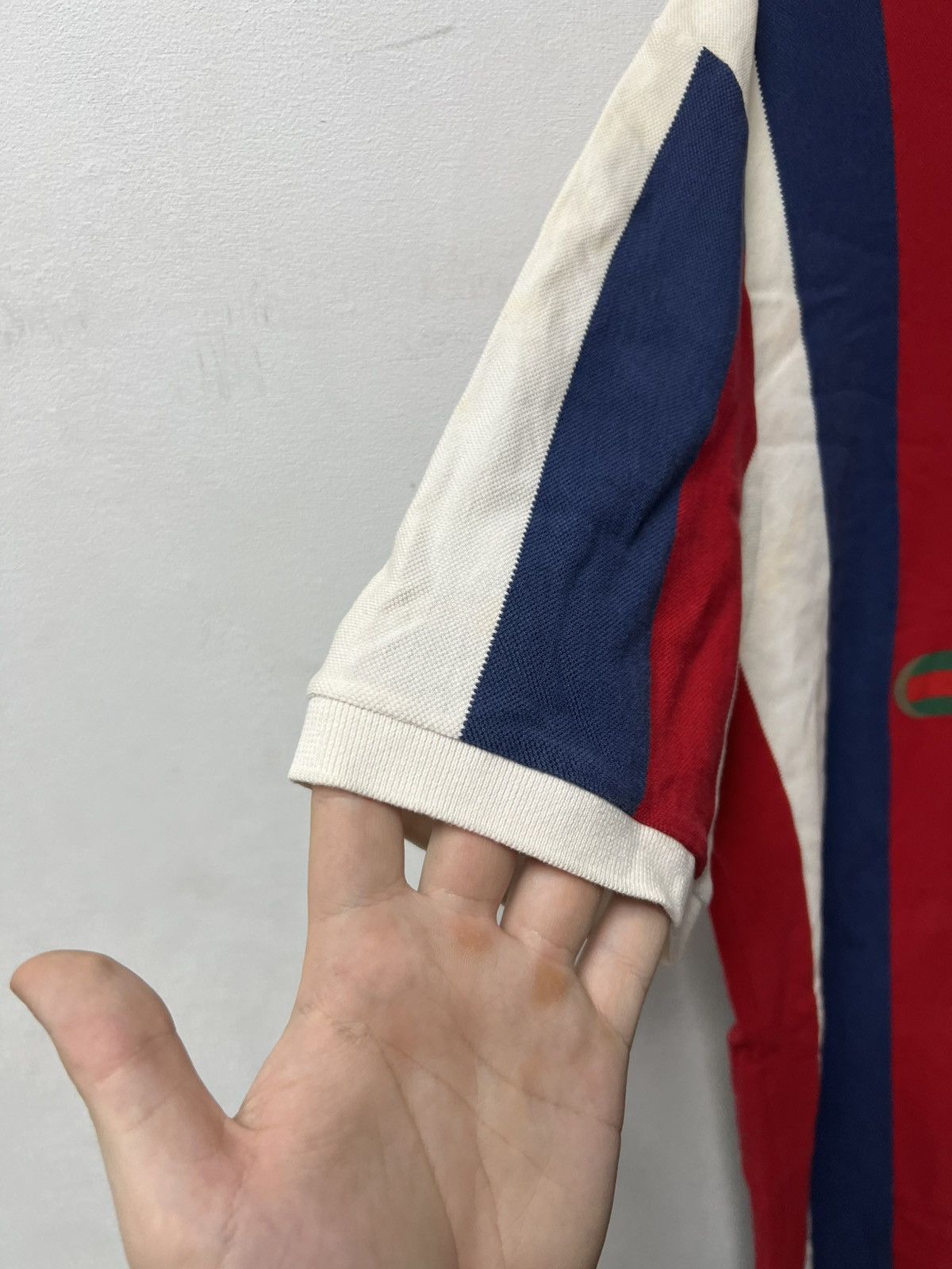 Gucci Gucci Polo T-Shirt Big Logo Size US L / EU 52-54 / 3 - 4 Thumbnail