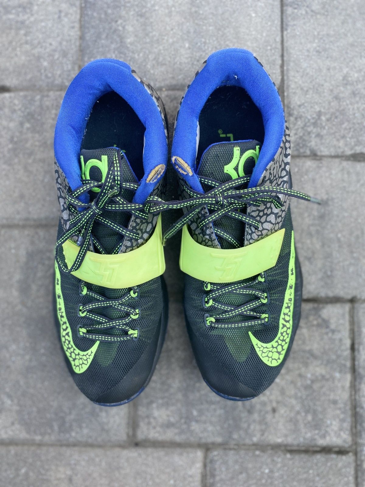 Nike Nike KD 7 ‘Electric Eel’ Size US 11 / EU 44 - 4 Thumbnail