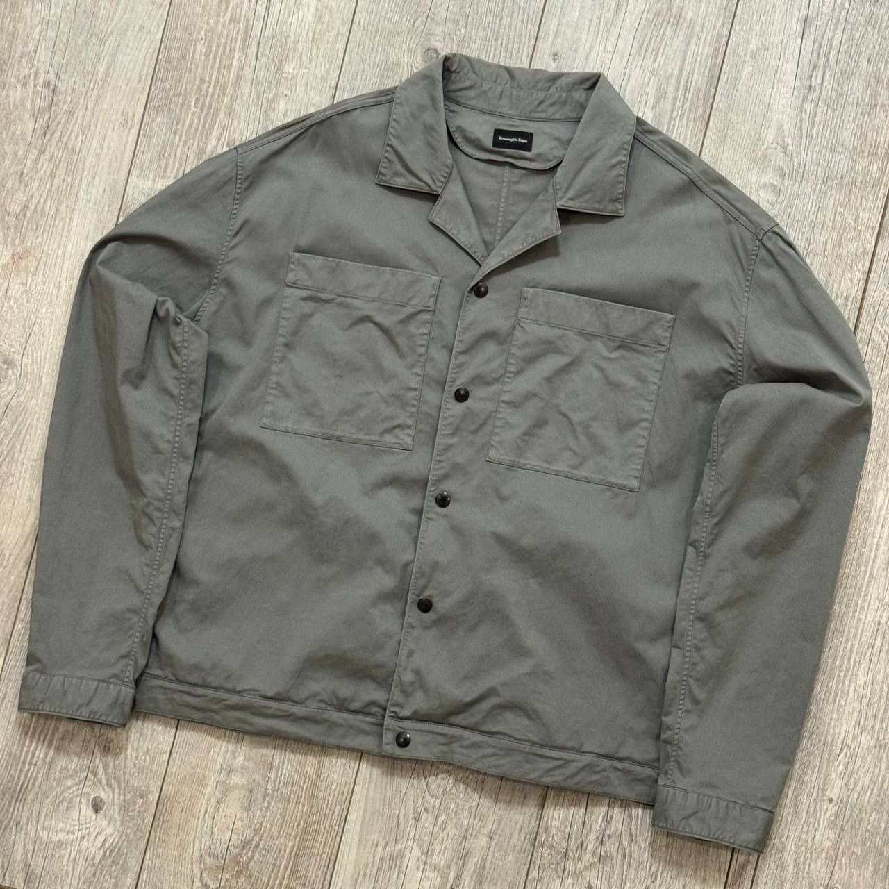 Ermenegildo Zegna Ermenegildo Zegna Two Pocket Work Jacket Size US XXL / EU 58 / 5 - 1 Thumbnail