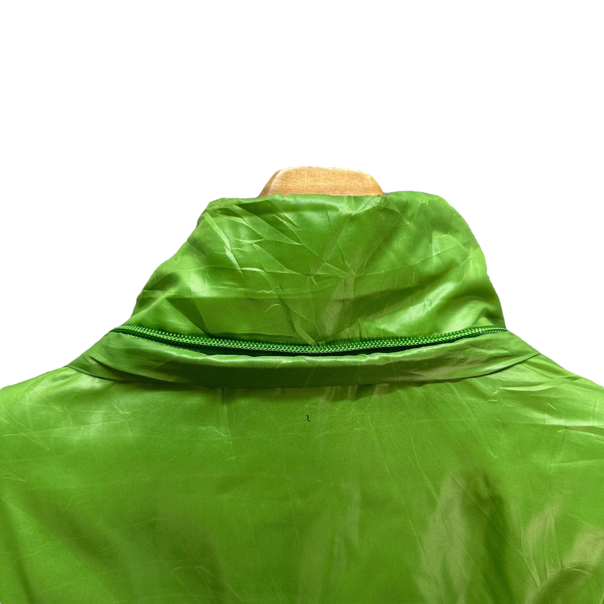 Japanese Brand FOURSEASON Patches Logo Green Puffer Jacket #A32-0719 Size US XL / EU 56 / 4 - 16 Thumbnail