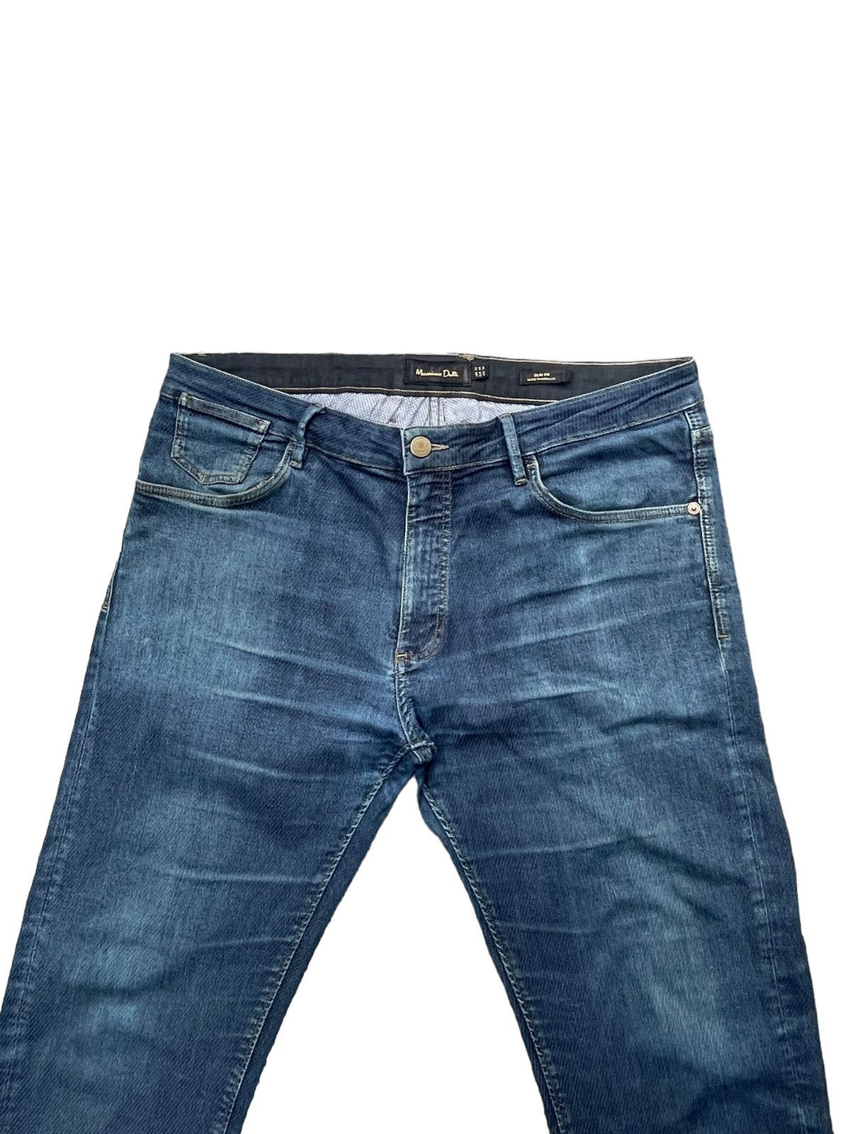 Massimo Dutti Massimo Dutti Slim Fit Denim Size US 35 - 5 Thumbnail