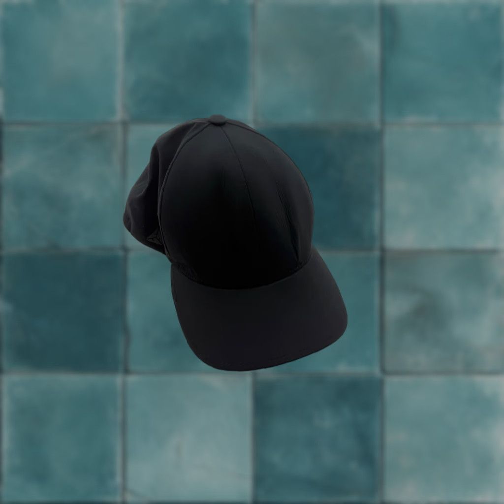 Vintage Flexfit Delta Hat Cap Fitted Black Mens S/M Seamless Performance Athletic Tech Size ONE SIZE - 1 Thumbnail