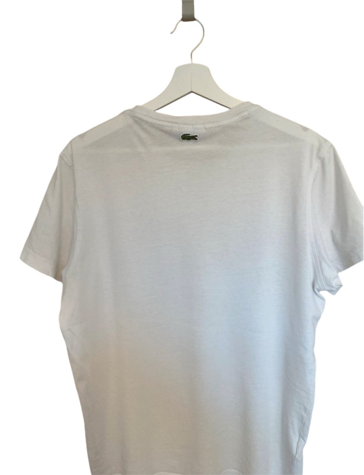 Lacoste Lacoste tshirt white M Size US M / EU 48-50 / 2 - 2 Thumbnail