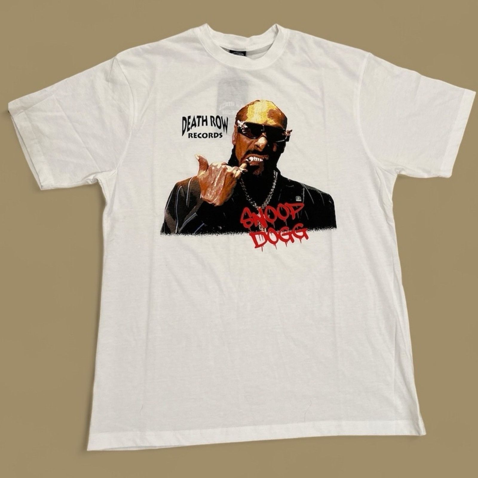 Death Row Records NWT Death Row Records Snoop Grillz Tee Size US L / EU 52-54 / 3 - 1 Thumbnail