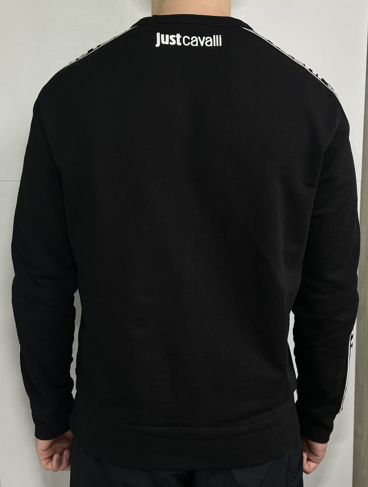 Just Cavalli Just Cavalli Cotton Crewneck Pullover Sweatshirt Size L Size US L / EU 52-54 / 3 - 4 Thumbnail