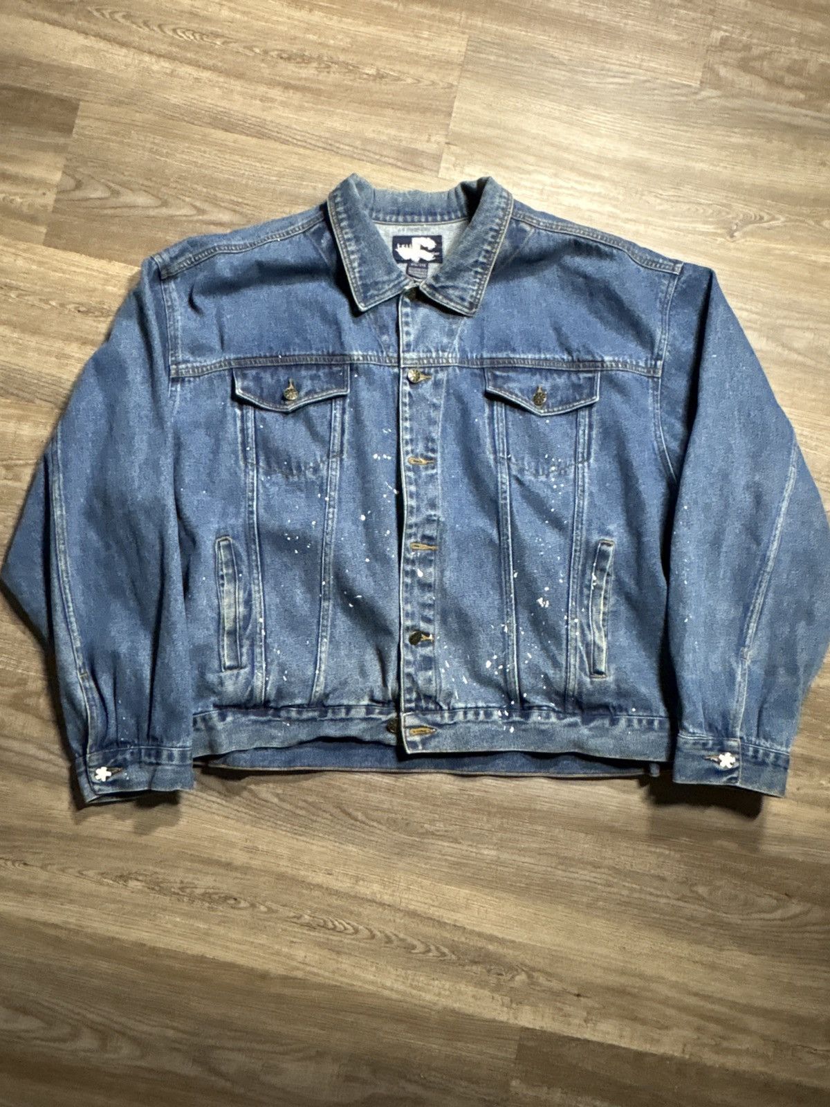 Other “4” Custom Denim Jacket 🔥 Size US XL / EU 56 / 4 - 2 Thumbnail