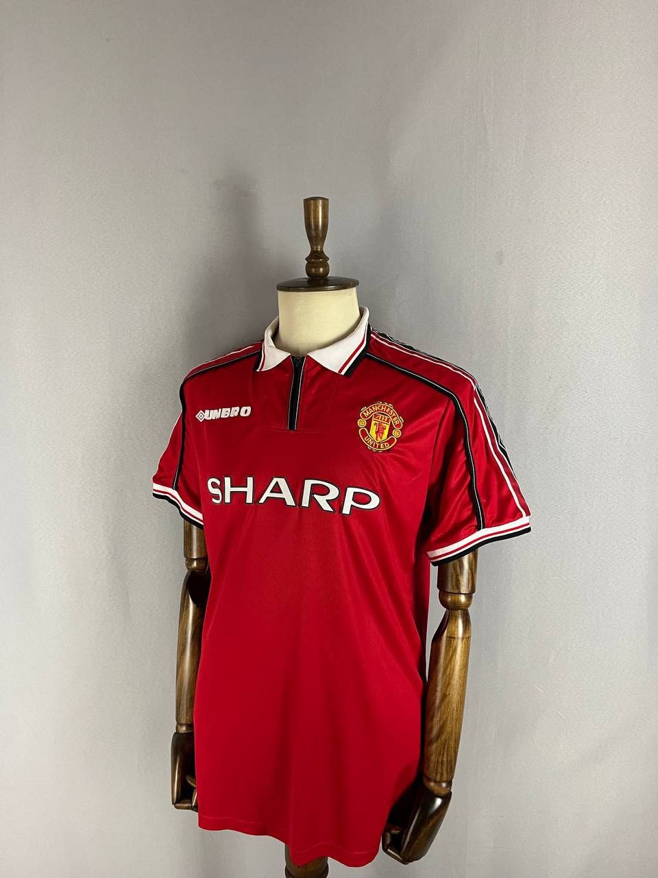 Umbro Manchester United Umbro Tee T Shirt Polo Beckham 7 Jersey Size US XXL / EU 58 / 5 - 1 Thumbnail