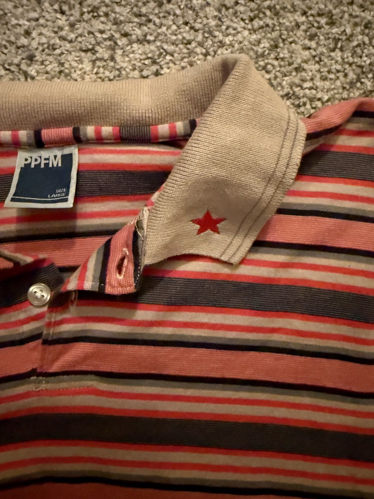 PPFM PPFM Star Polo Size US L / EU 52-54 / 3 - 2 Thumbnail