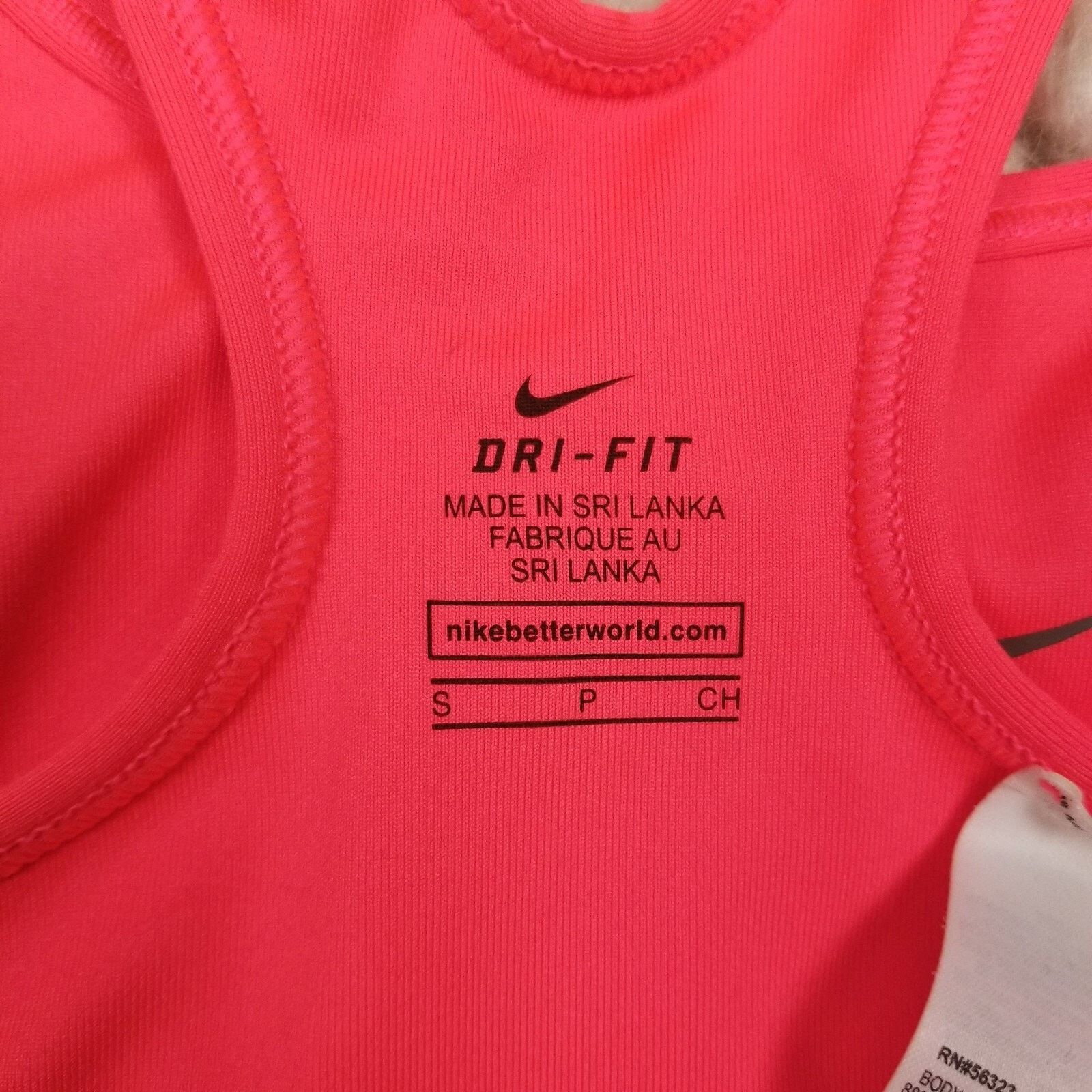Nike Nike Sports Bra Neon Coral Sz Small Size S / US 4 / IT 40 - 6 Thumbnail