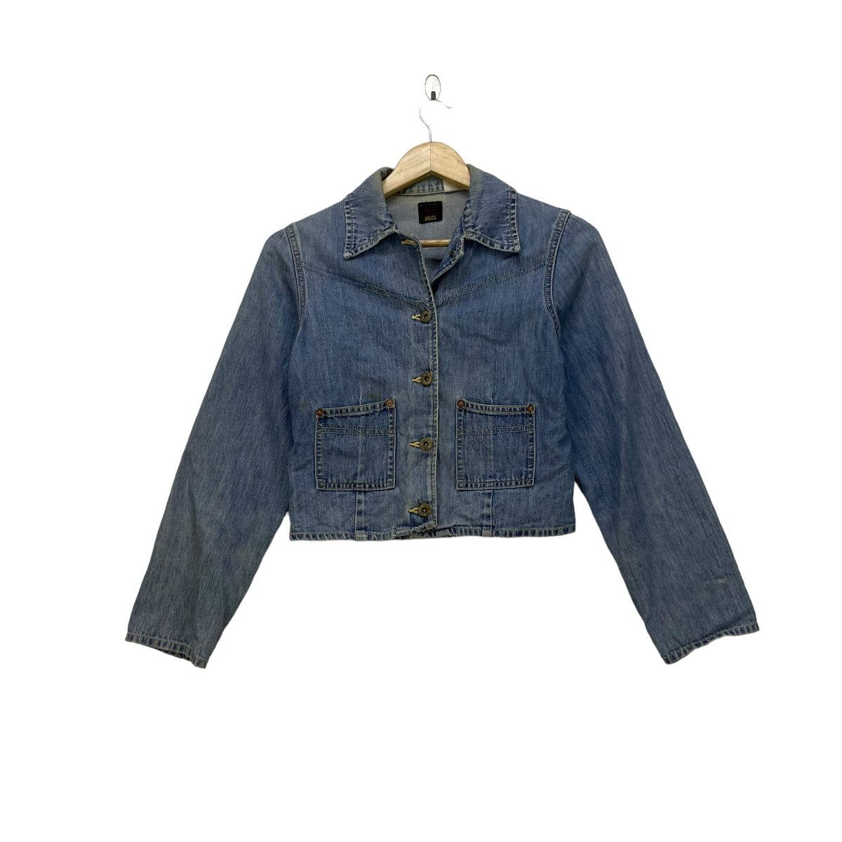 Hoggs of Fife 💥Vintage Hoggs Nepenthes Denim Jacket Size S / US 4 / IT 40 - 1 Thumbnail
