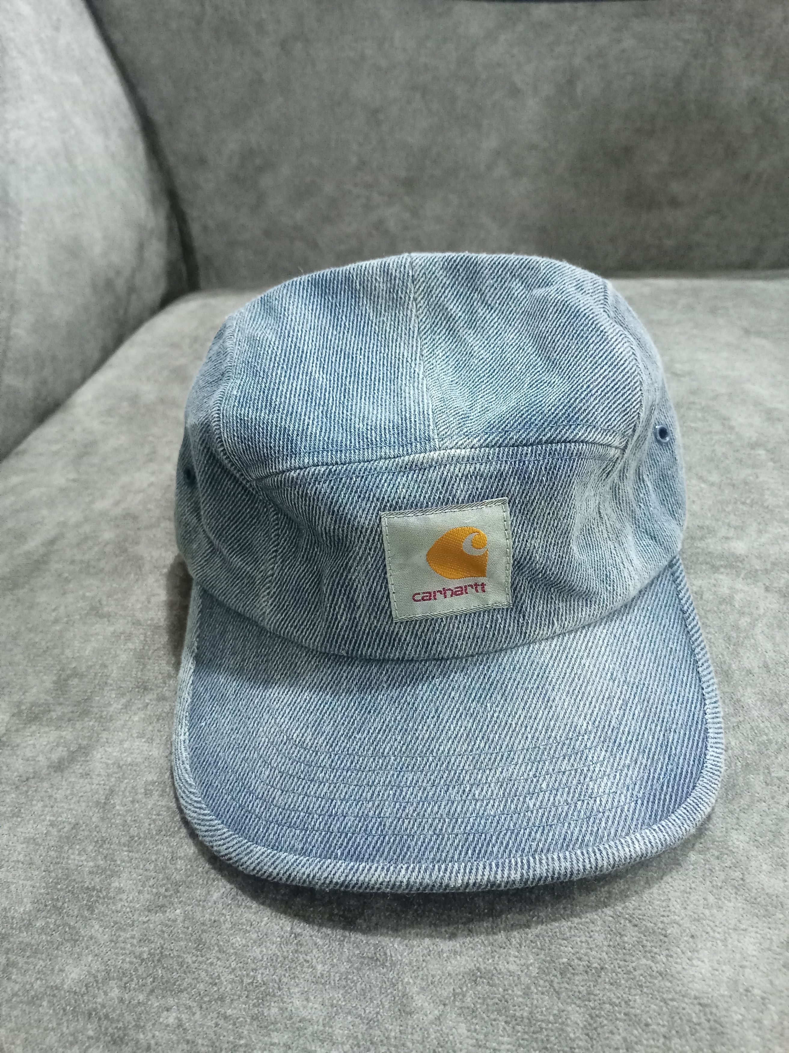 Carhartt CARHARTT BACKLEY DENIM FIVE PANEL HAT Size ONE SIZE - 1 Thumbnail