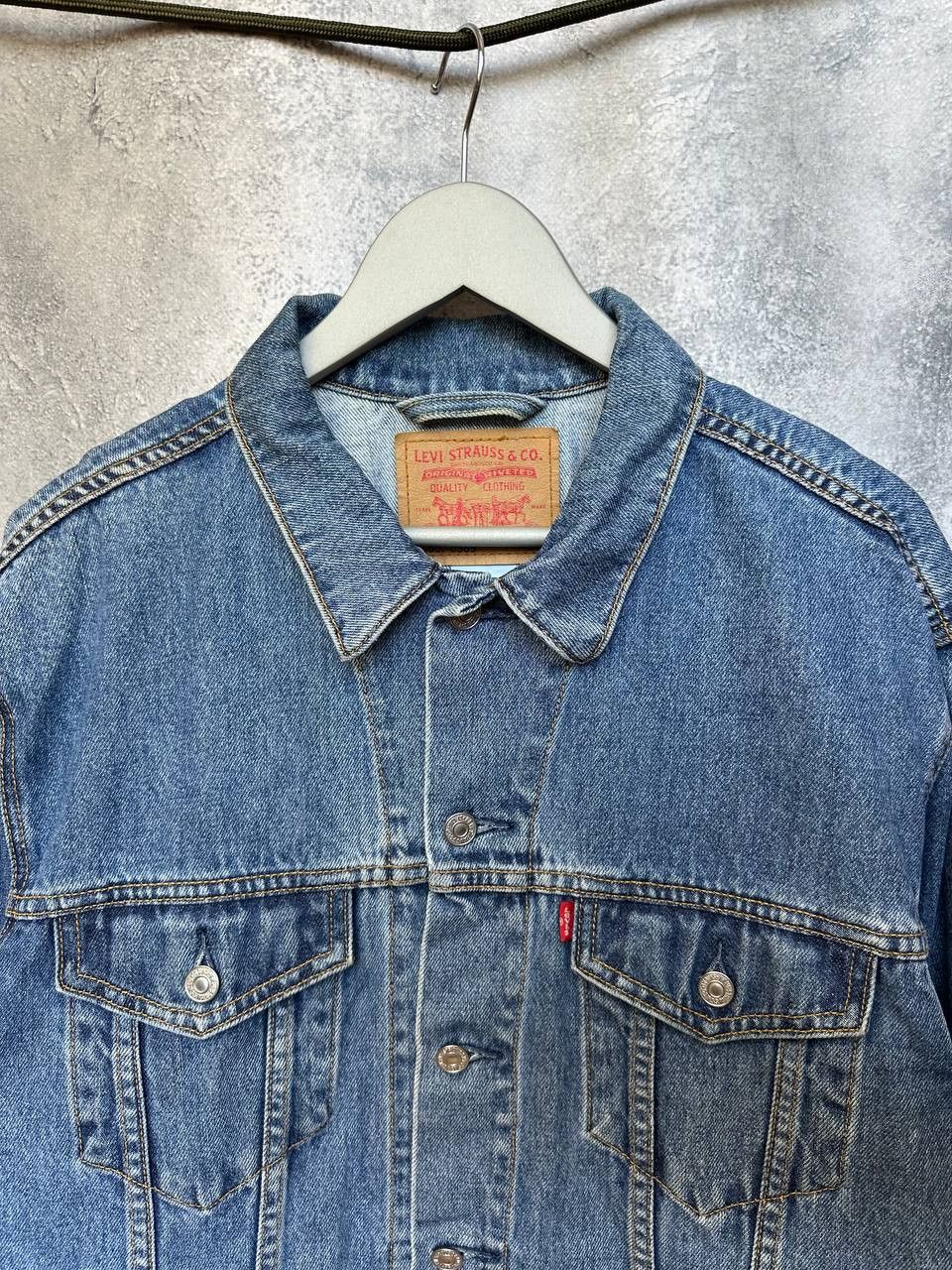 Levi's Vintage Clothing Levi's Vintage 90s Denim Jacket Standard Trucker 70507-0389 Size US L / EU 52-54 / 3 - 5 Thumbnail