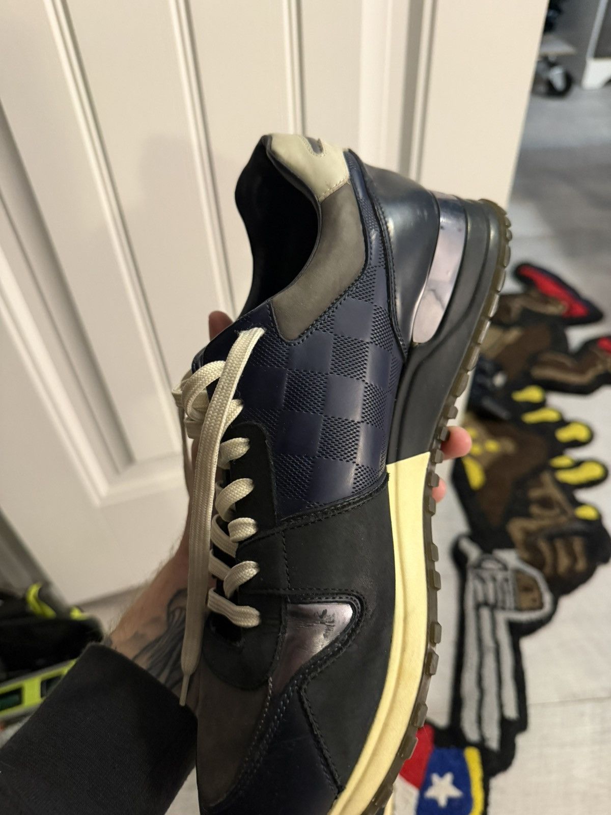 Louis Vuitton Louis Vuitton Run Away Vintage Navy Blue Size US 7.5 / EU 40-41 - 20 Thumbnail