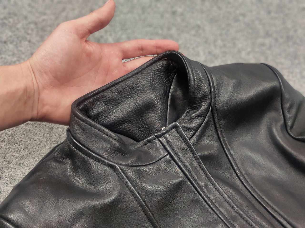 Theory Theyskens' Theory Black Leather Jacket with Zipper Accents Size S / US 4 / IT 40 - 13 Thumbnail