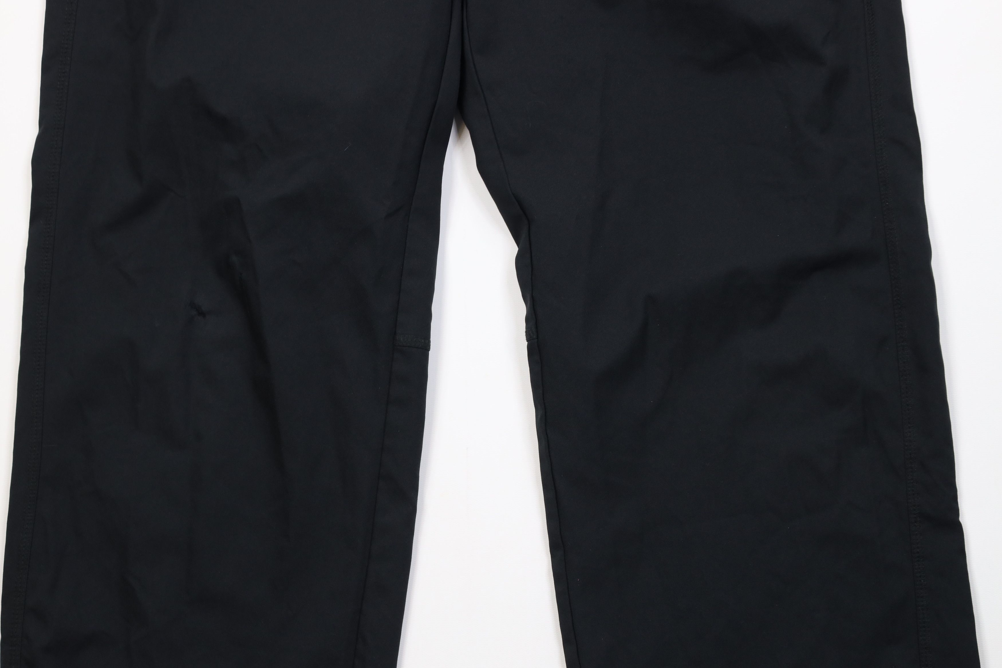 Nike Vintage Y2K Nike Distressed Wide Leg Pants Black Polyester Size US 34 / EU 50 - 3 Thumbnail