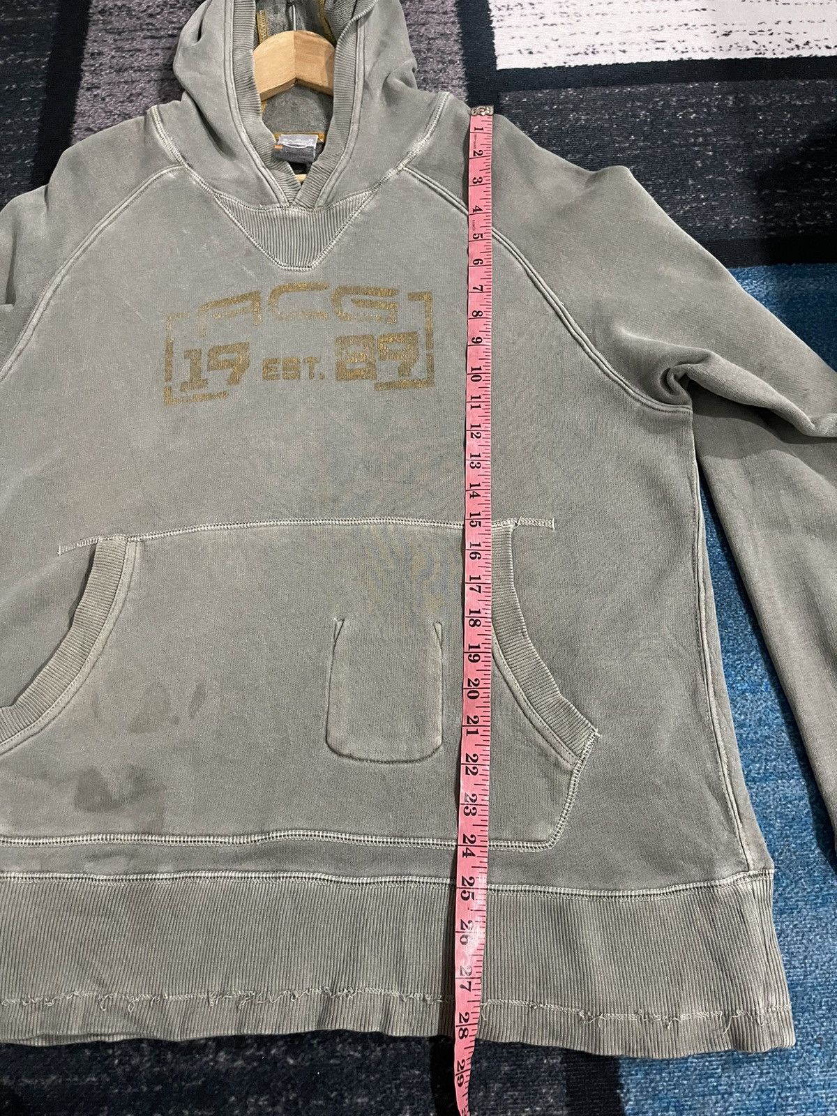 Vintage Vintage Nike ACG Distressed Hoodie Size US XL / EU 56 / 4 - 17 Thumbnail