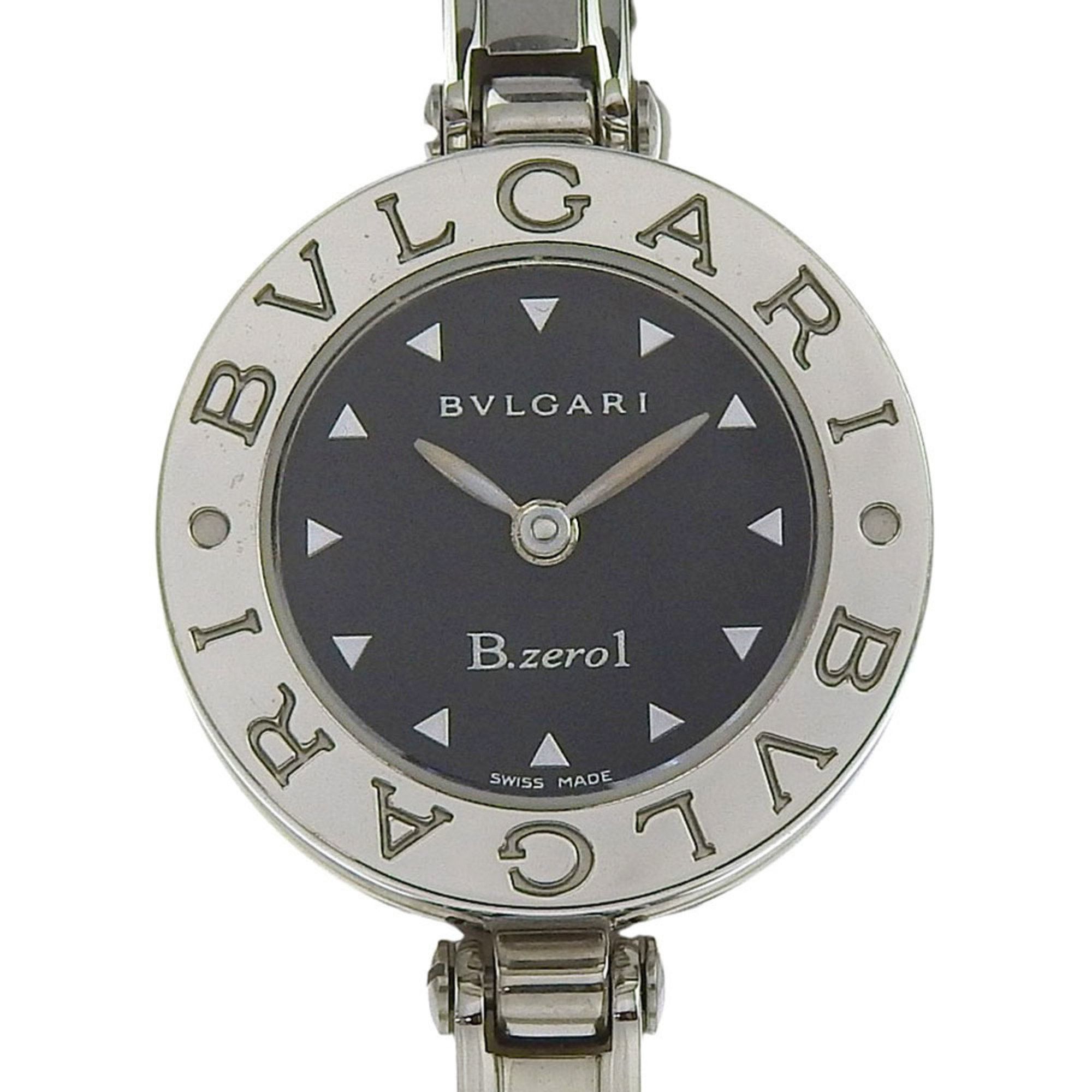 Bvlgari BVLGARI Bzero1 BZ22S Women's Stainless Steel Quartz Analog Display Watch with Black Dial Size ONE SIZE - 1 Thumbnail