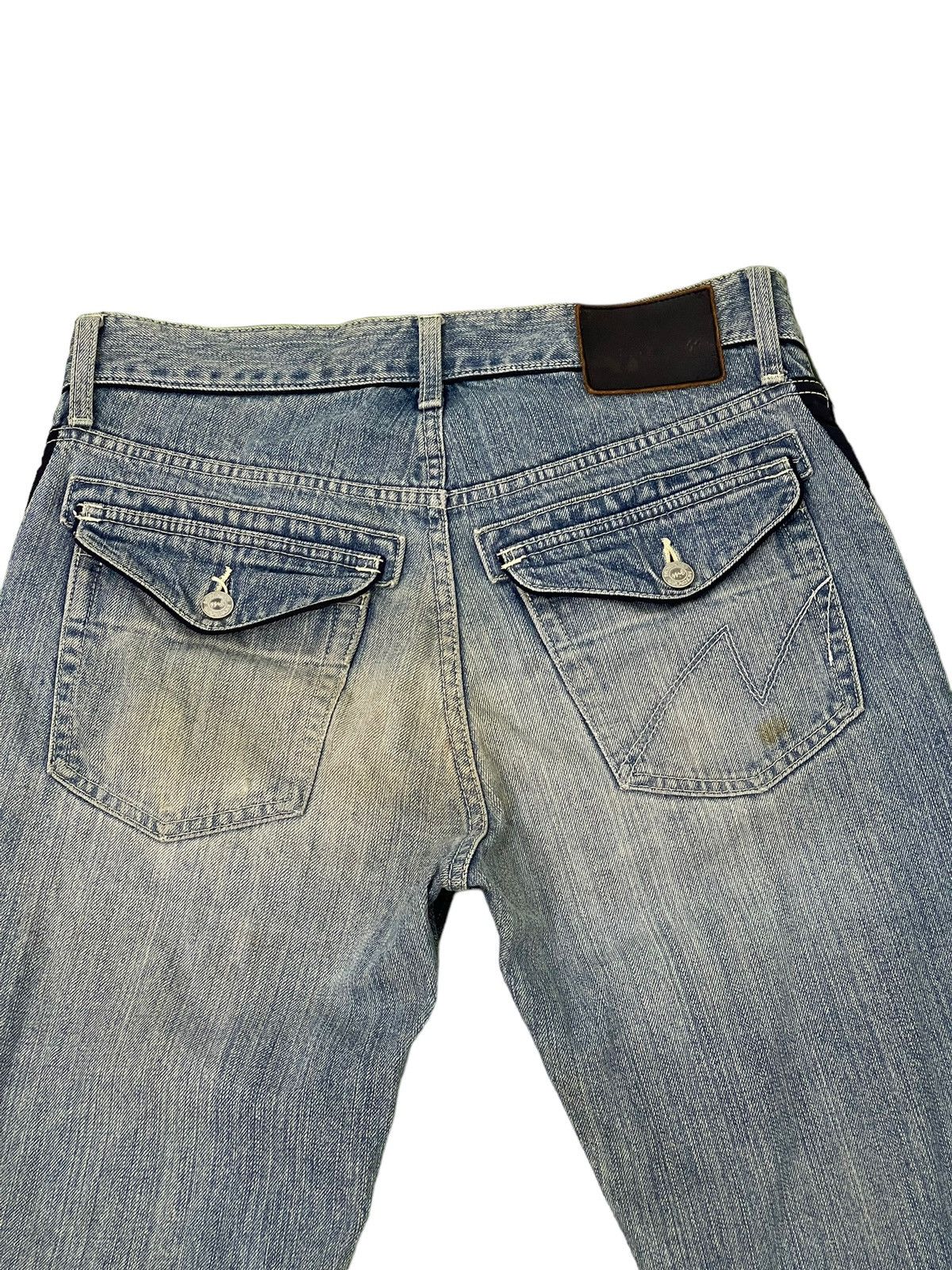 Japanese Brand Montage Japan Patchwork Denim Regular 6🟦7 Size US 32 / EU 48 - 16 Thumbnail
