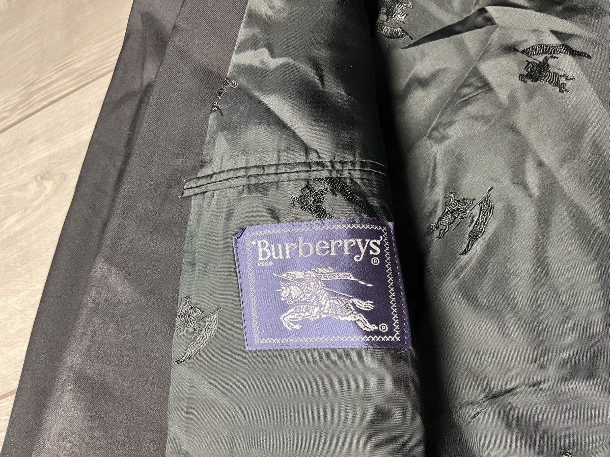 Burberry Burberrys blazer two button gold vintage formal size 52 Size 52R - 6 Thumbnail