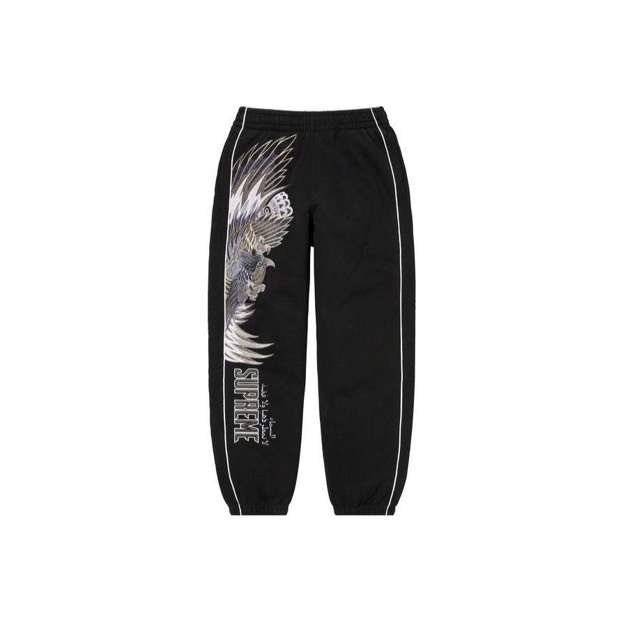 Supreme Falcon Embroidered Sweatpants Size XL