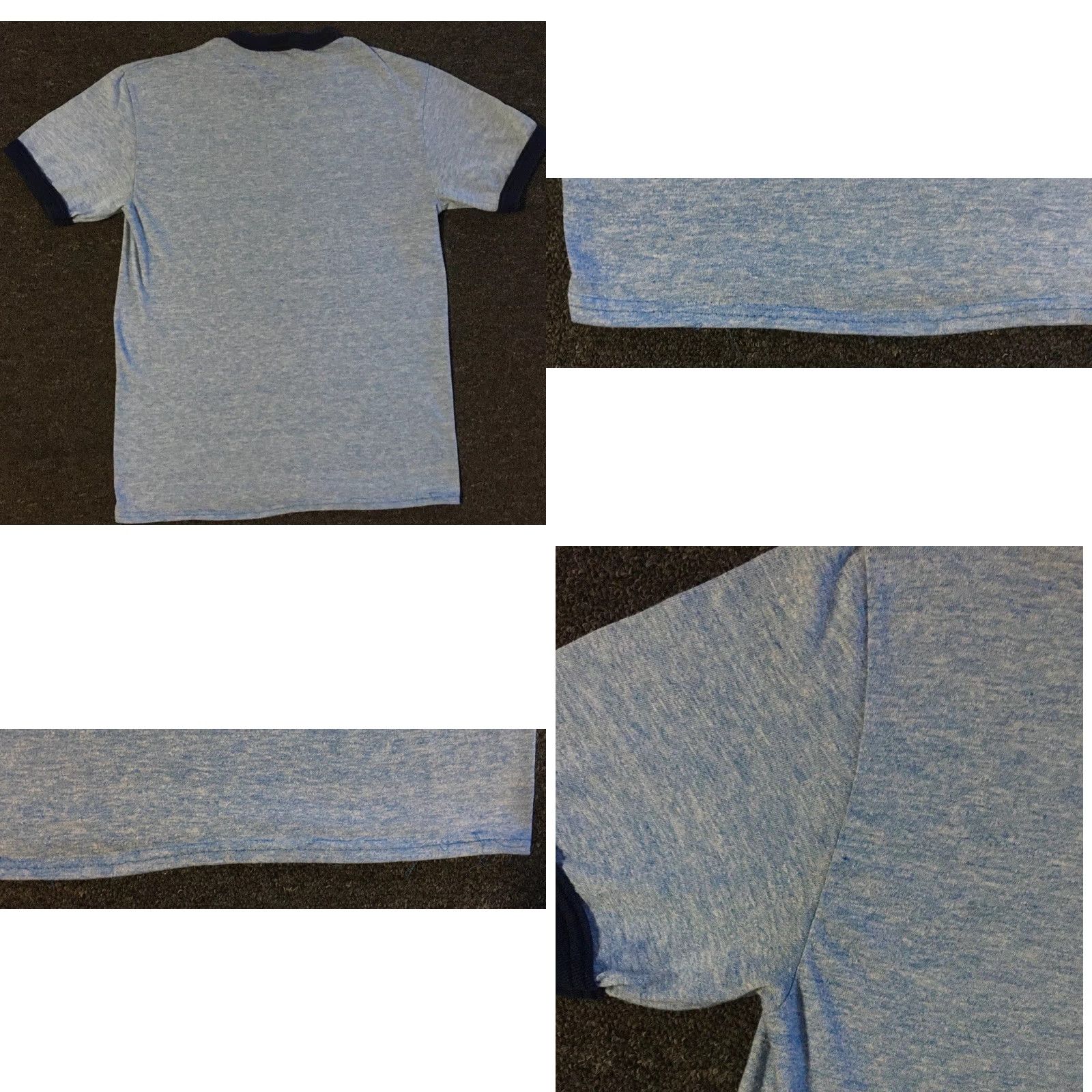 Vintage VINTAGE 80s Jim Bridger School Faded Ringer Shirt XS USA Track Grunge Army PE 90s Size US XS / EU 42 / 0 - 8 Thumbnail