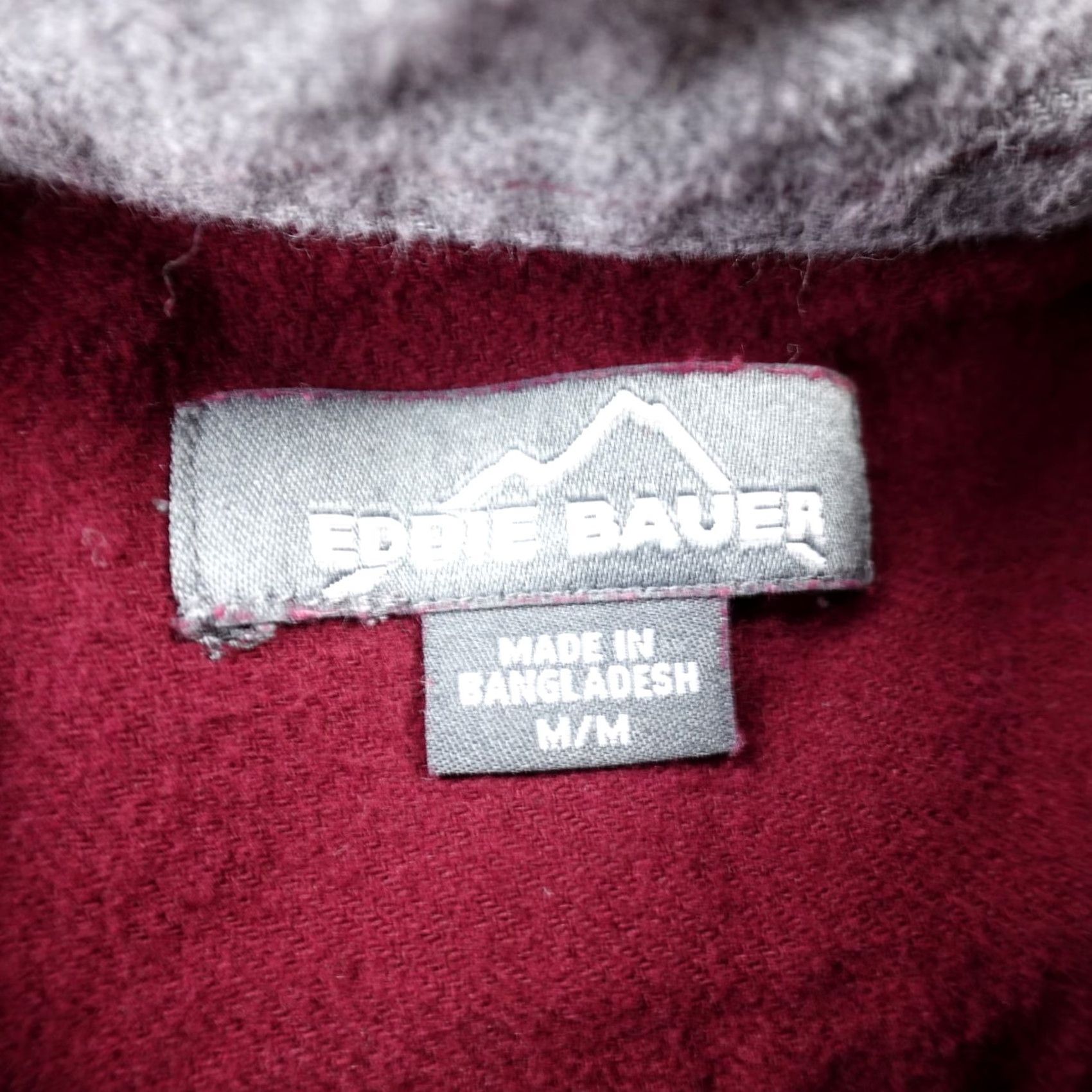 Eddie Bauer Eddie Bauer Shirt Mens M Red Chamois Flannel Heavy Thick Button Up Work Outdoor Shirt Size US M / EU 48-50 / 2 - 5 Thumbnail