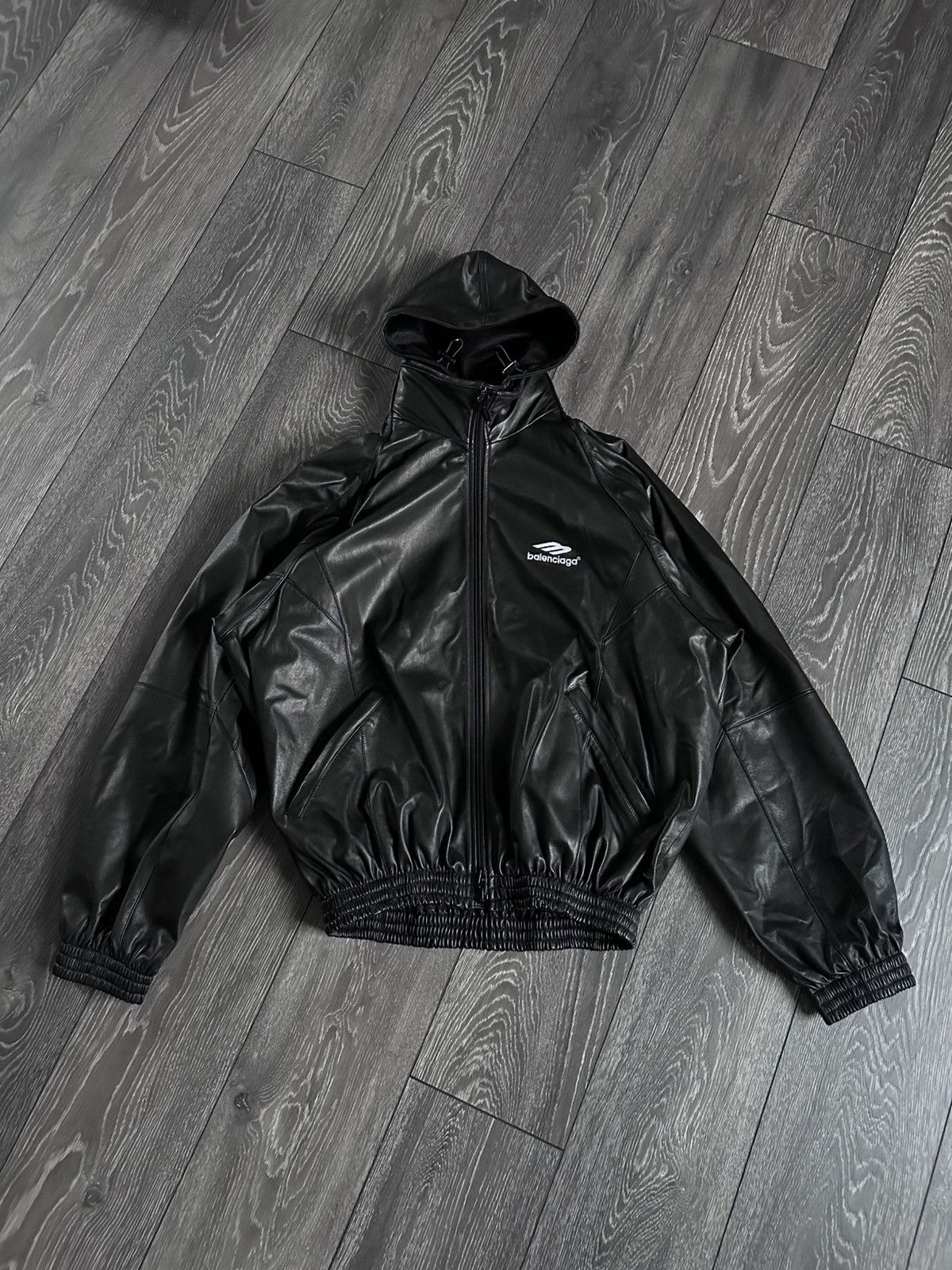 BALENCIAGA 3B SPORTS LEATHER TRACKSUIT balenciaga カラーブロック