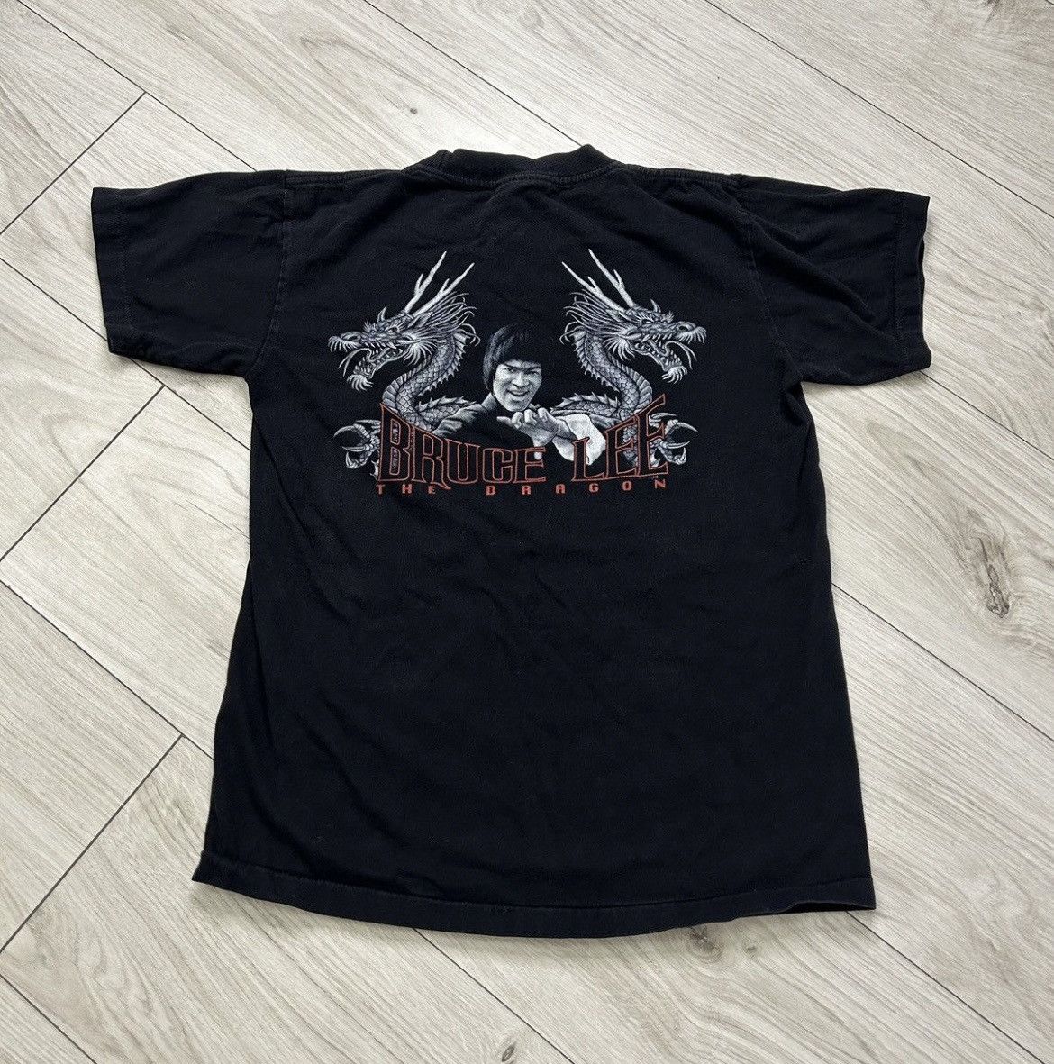 Vintage Vintage Bruce Lee The Dragon Promo Tees hype movie t-shirt Size US S / EU 44-46 / 1 - 2 Thumbnail