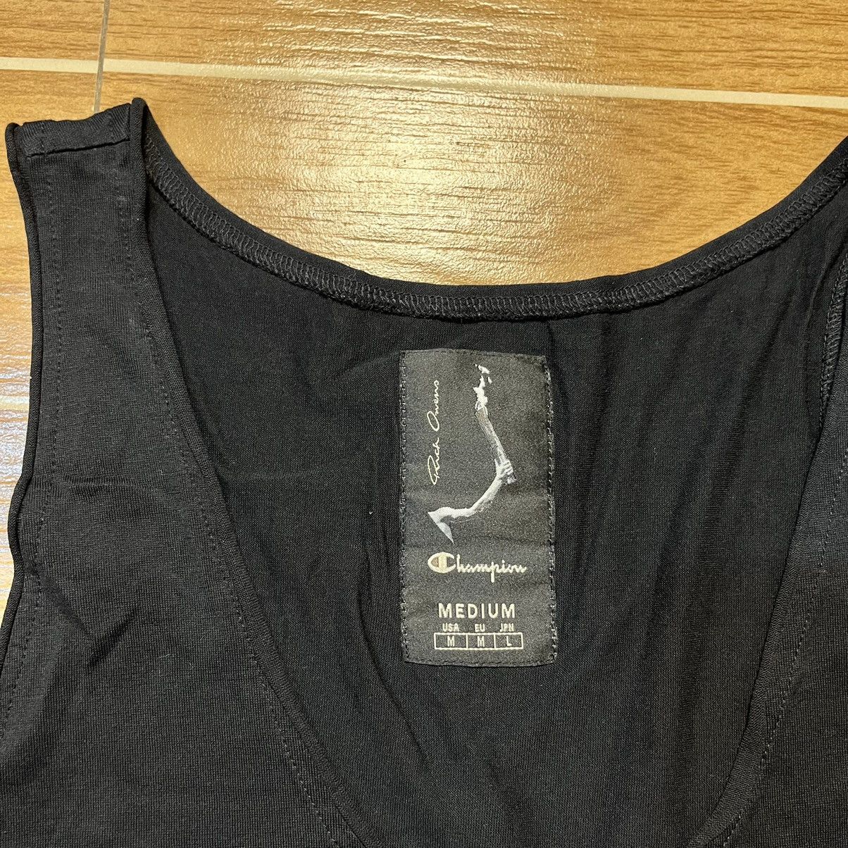 Rick Owens Rick Owens - Champion Basketball Tank Top Size US M / EU 48-50 / 2 - 7 Thumbnail