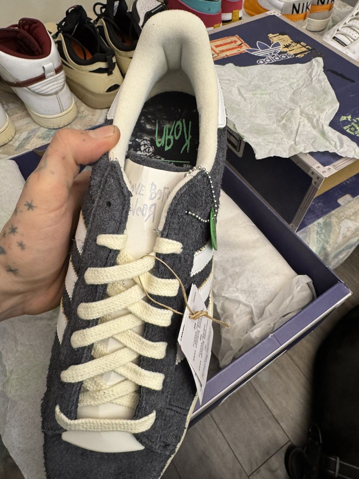 Adidas KORN x Campus 2 Size US 13 / EU 46 - 4 Thumbnail