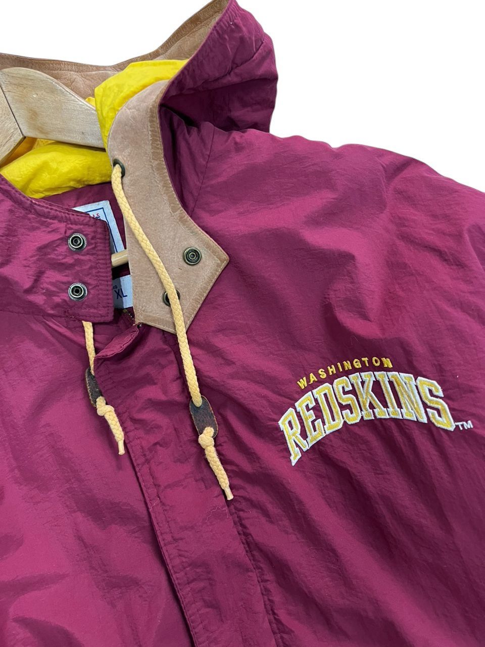 NFL Vintage 90’s Starter Red Skins Hoodie Size US XL / EU 56 / 4 - 4 Thumbnail