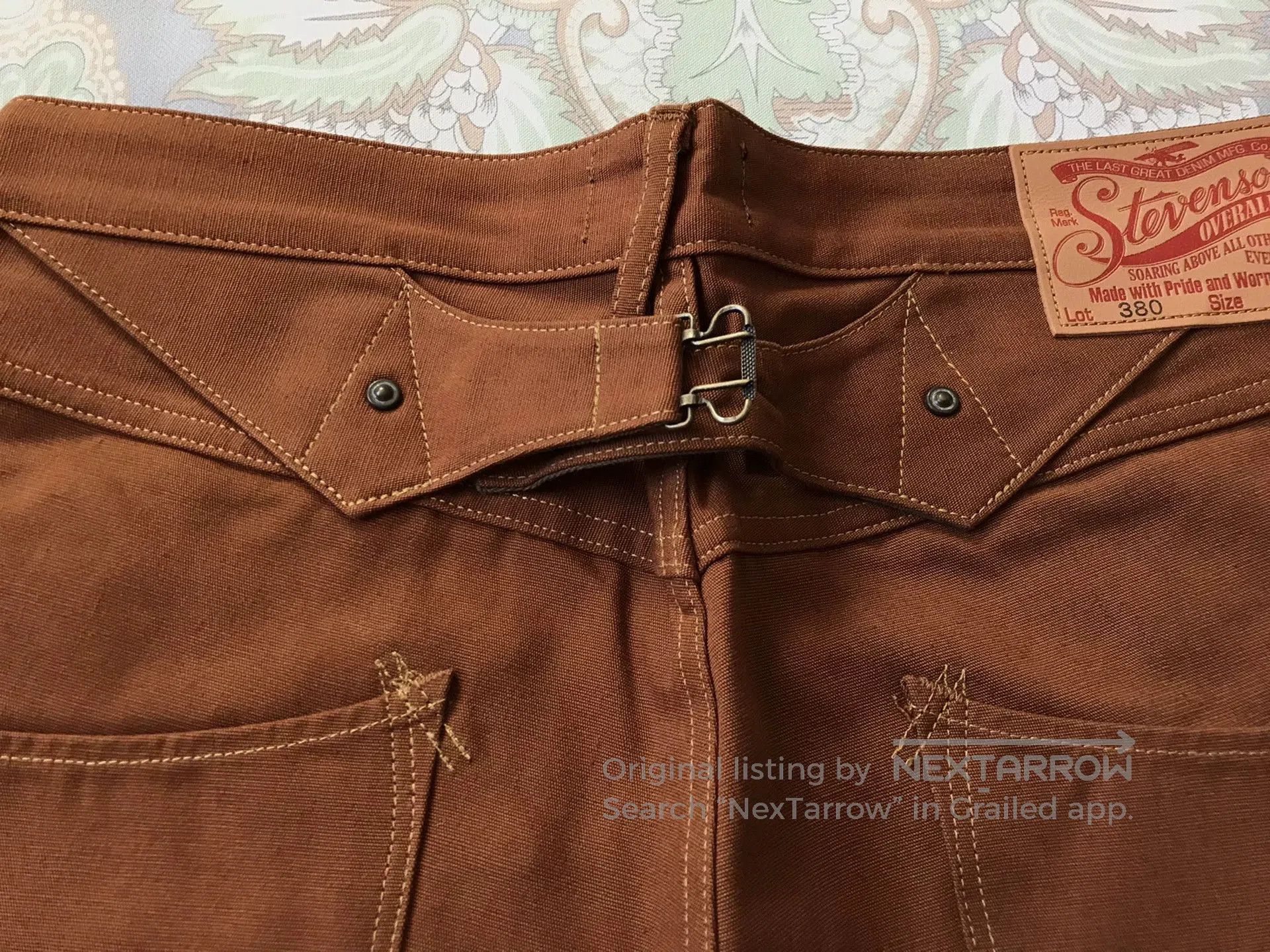 Visvim Stevenson Overall 380 Canvas Work Pants. Size US 30 / EU 46 - 7 Thumbnail