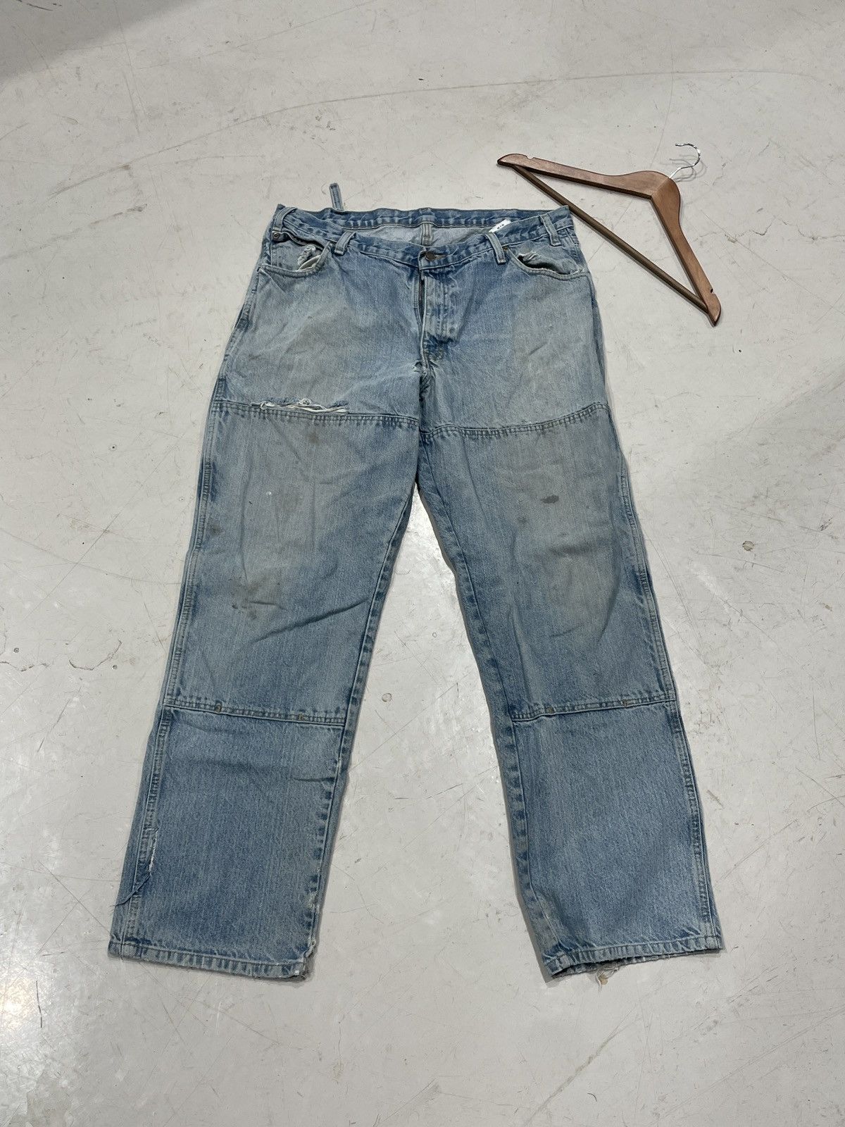 Carhartt × Dickies × Vintage Vintage Double Knee Dickies Workwear Pants Size US 38 / EU 54 - 2 Thumbnail