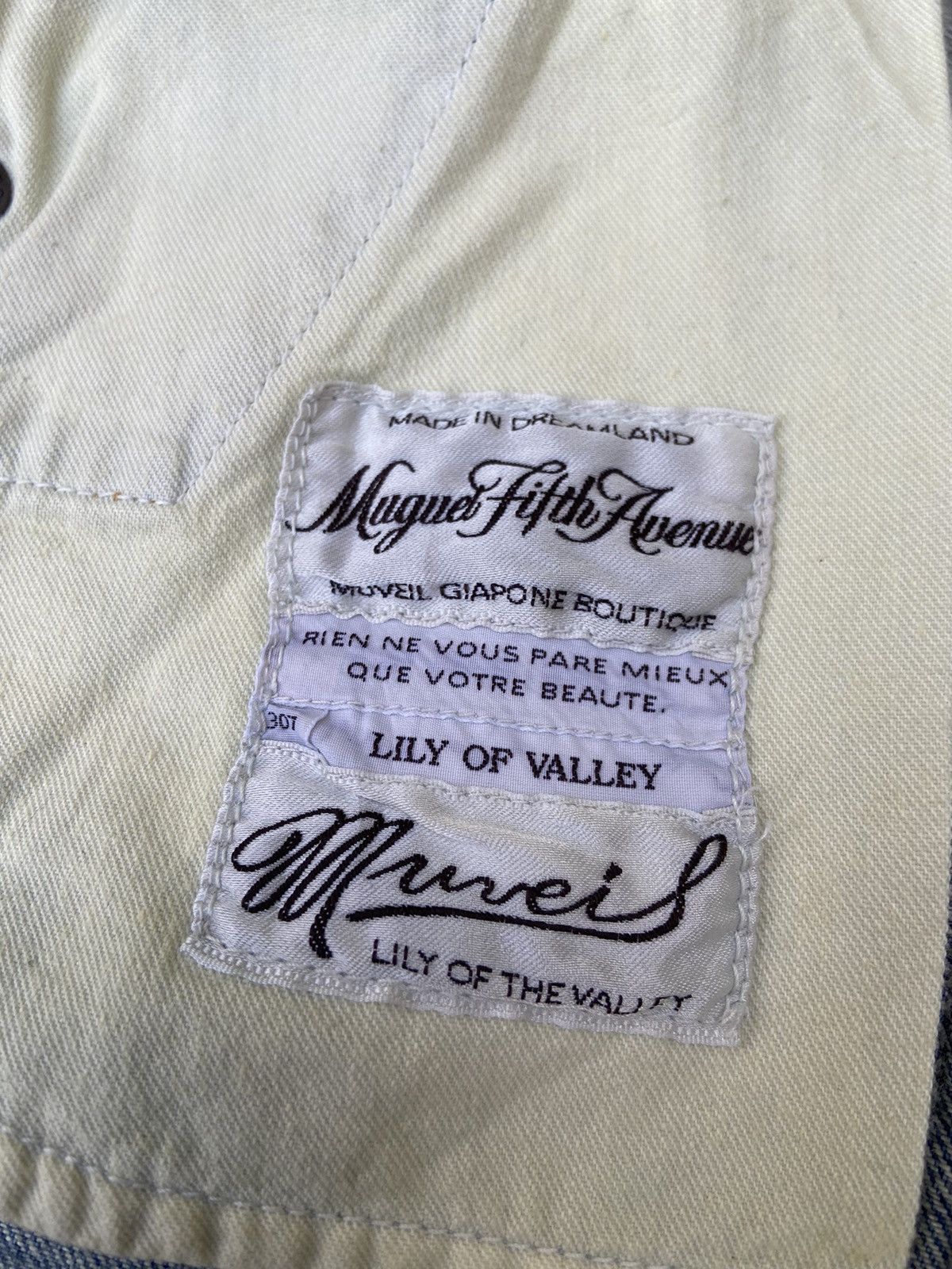 Japanese Brand MUVEIL GIAPONE BOUTIQE JAPAN LILY OF THE VALLEY SKIRT Size 29" - 9 Thumbnail