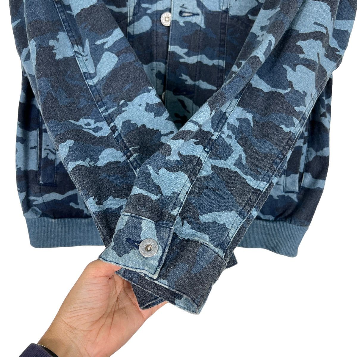 Japanese Brand 🔥 PANHARD UNION MADE CAMO TRUCKER JACKET Size US M / EU 48-50 / 2 - 13 Thumbnail